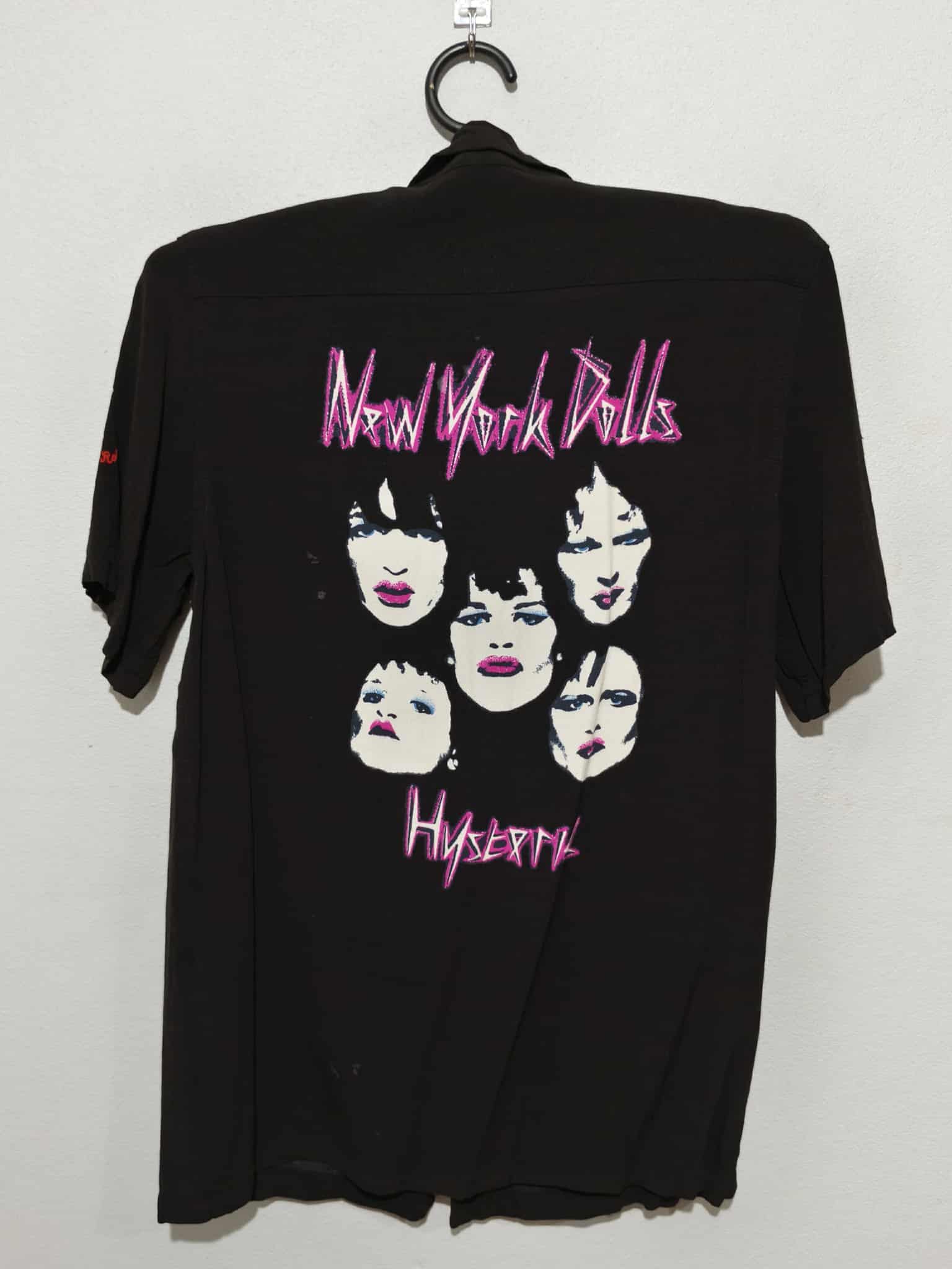 HYSTERIC GLAMOUR New York Dolls シルクブラウス トップス