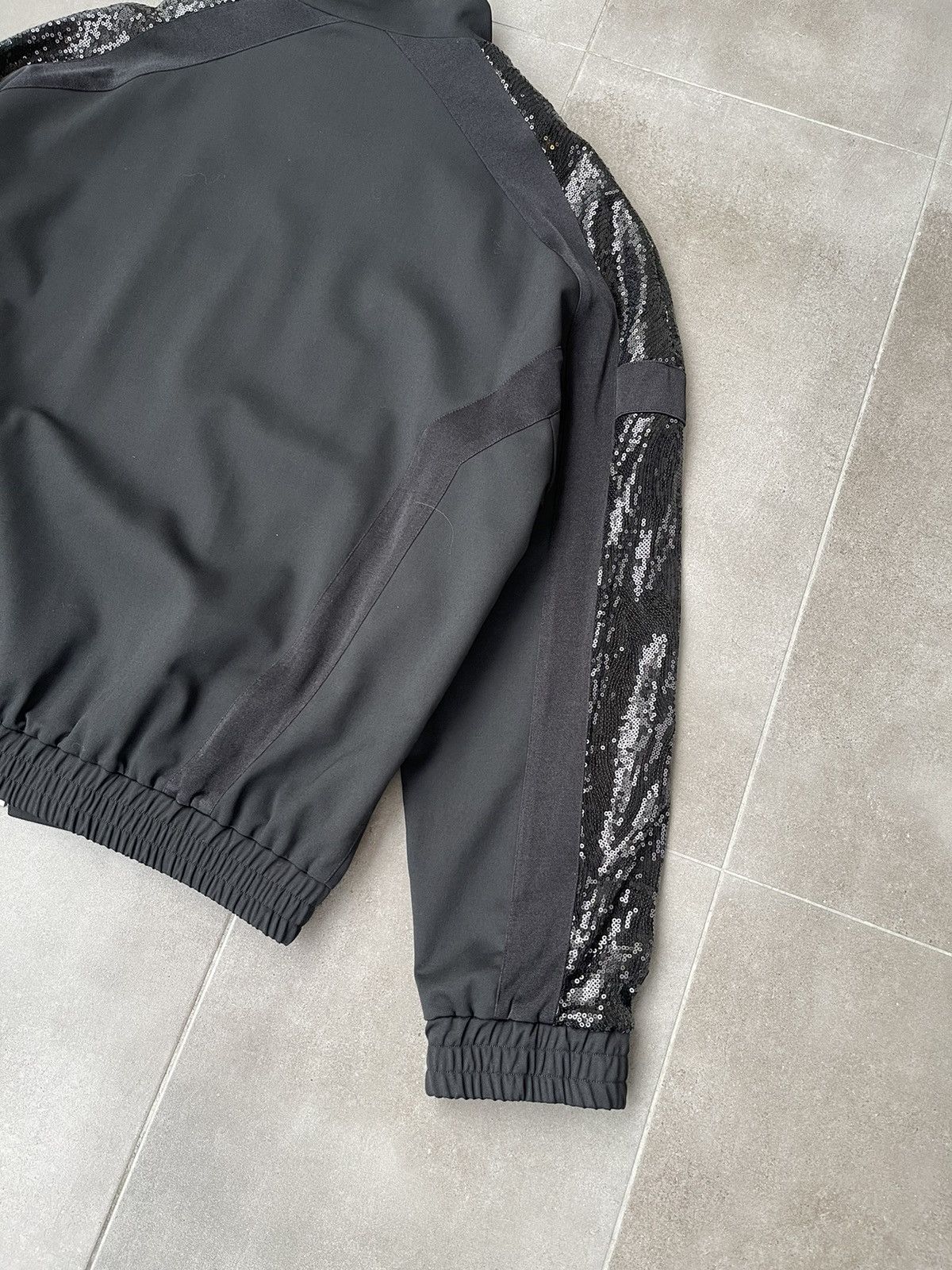 Other !DS! SS22 Koche Sequin Embroidered Logo Black Bomber Jacket Size US L / EU 52-54 / 3 - 17 Thumbnail