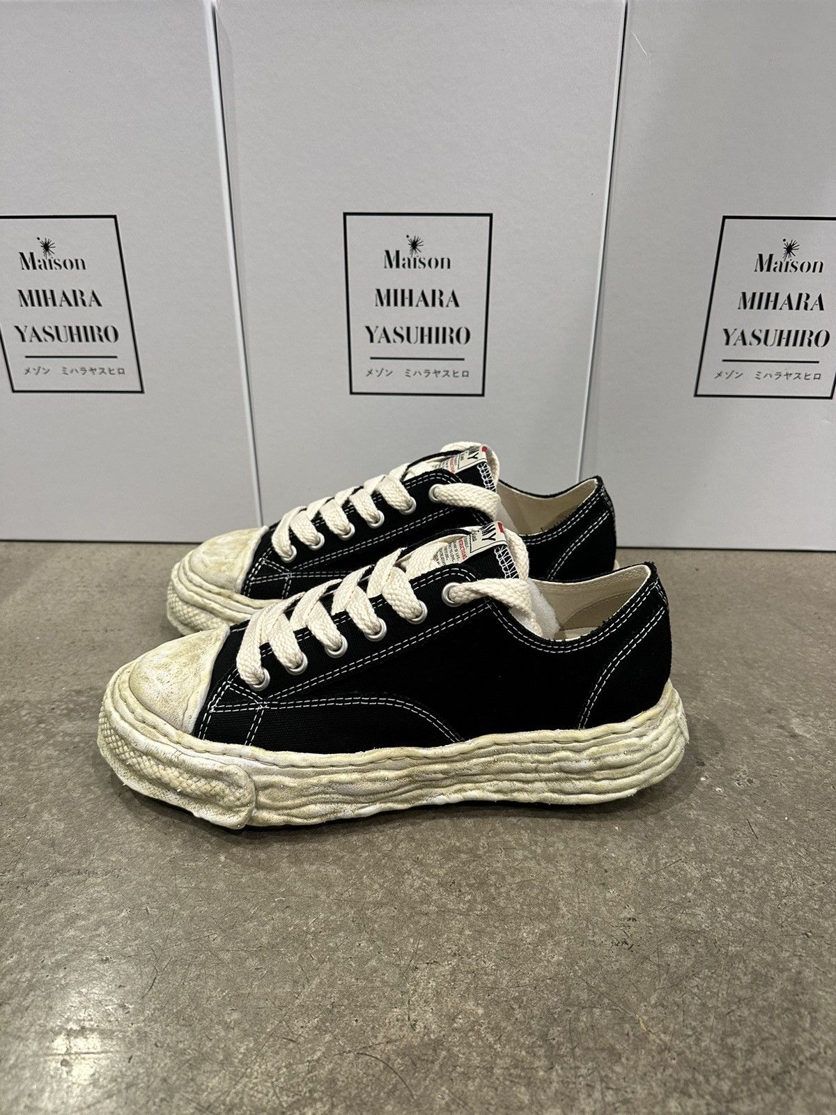 Maison MIHARA YASUHIRO MAISON MIHARA YASUHIRO - Peterson 23 Low Sneakers Size US 8 / EU 41 - 3 Thumbnail