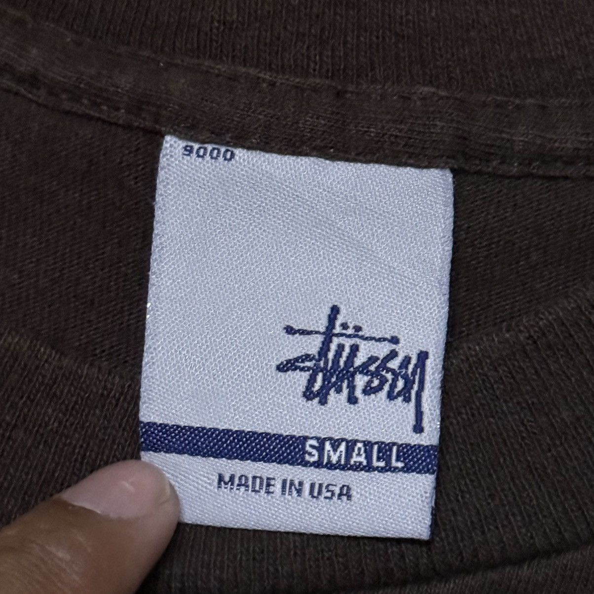 Stussy × Vintage Vintage Stussy Big Big Logo T Shirt Size US S / EU 44-46 / 1 - 7 Thumbnail