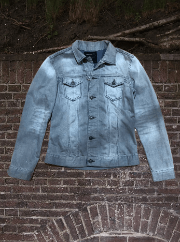 Allsaints vintage denim gray jacket Y2K Allsaints Streetwear Size US M / EU 48-50 / 2 - 1 Thumbnail