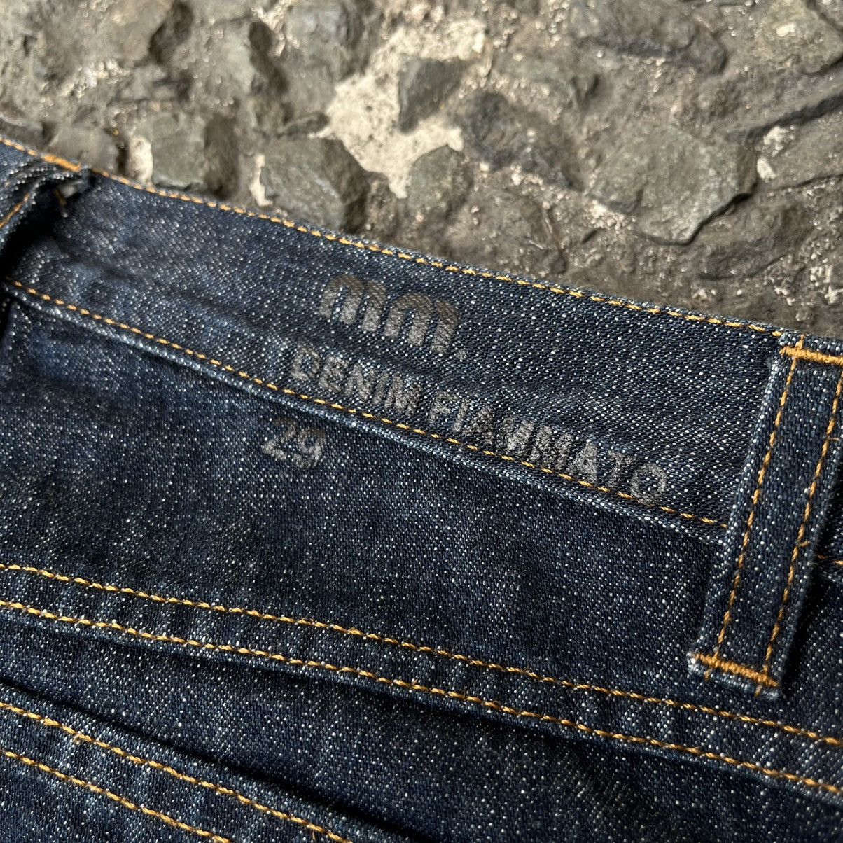 Miu Miu Miu Miu Fall/Winter 2001 Denim Fiammato Jeans Size 29" - 15 Thumbnail