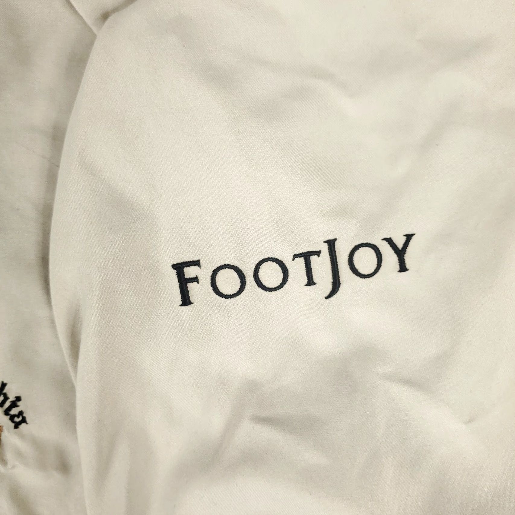 Footjoy FootJoy FJ Jacket Mens XL Beige Windbreaker Long Sleeve Pullover Mens Size US XL / EU 56 / 4 - 6 Thumbnail