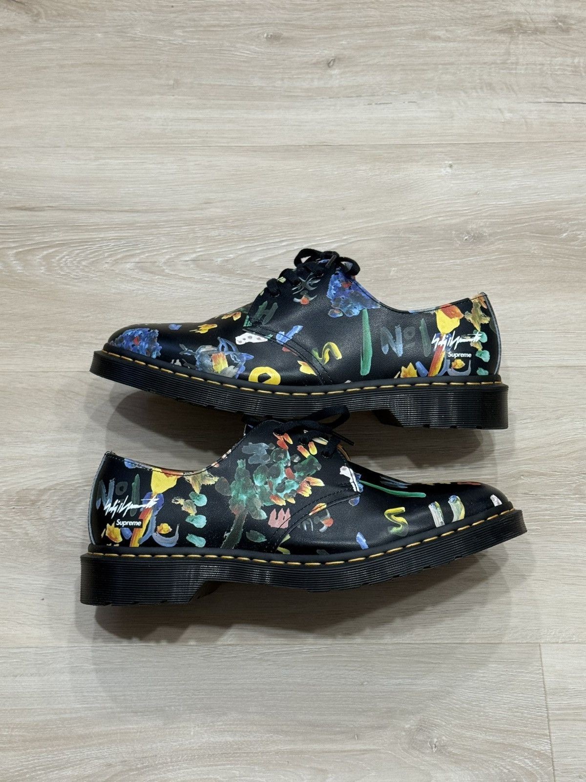 Supreme × Yohji Yamamoto Supreme Yohji Yamamoto Dr Marten 1461 Shoes Size US 11 / EU 44 - 9 Thumbnail