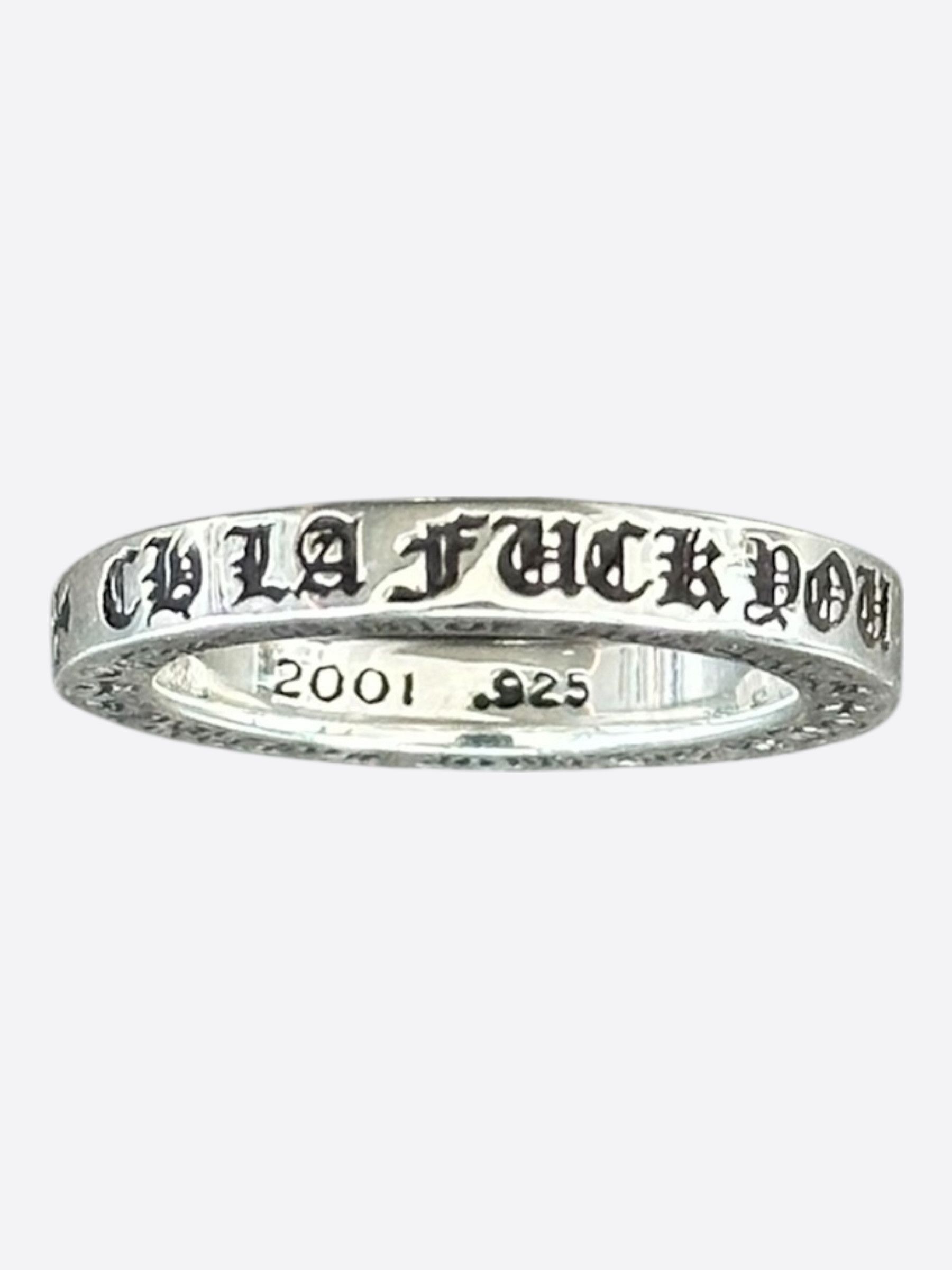 Chrome Hearts Chrome Hearts Silver Los Angeles Spacer Ring Size ONE SIZE - 1 Thumbnail