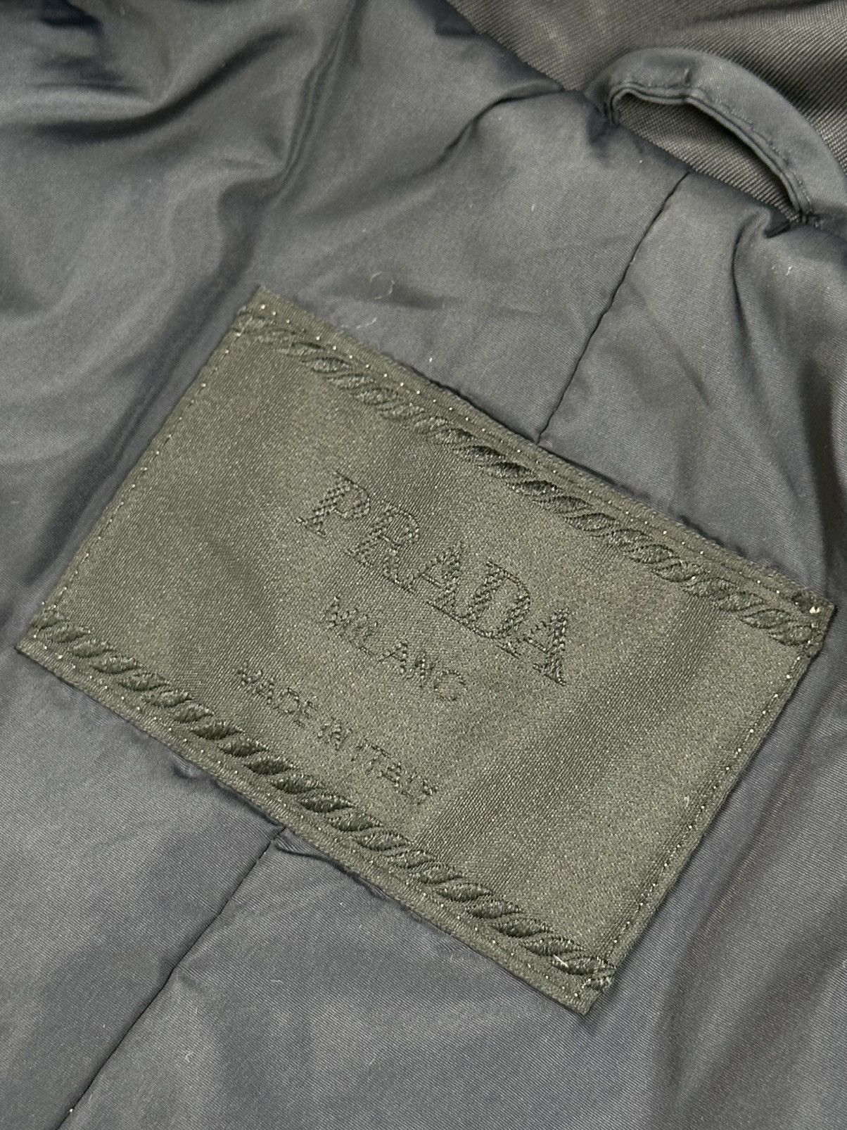 Prada Prada - Mac Zip-Up Nylon Coat - Emblem Logo With Neck Strap Size US M / EU 48-50 / 2 - 15 Thumbnail