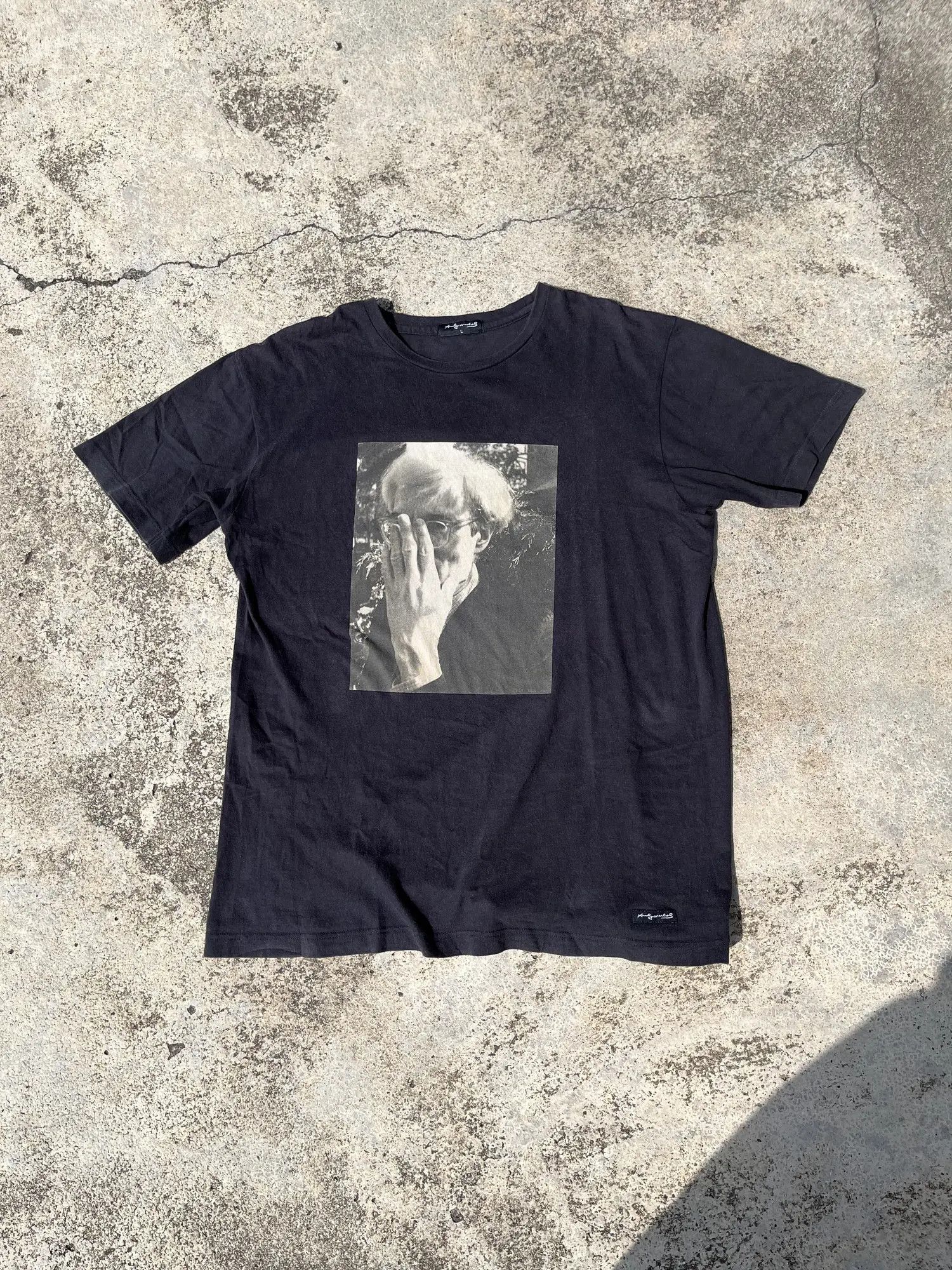 Andy Warhol Andy Warhol Face Tee Shirt Size US L / EU 52-54 / 3 - 1 Thumbnail