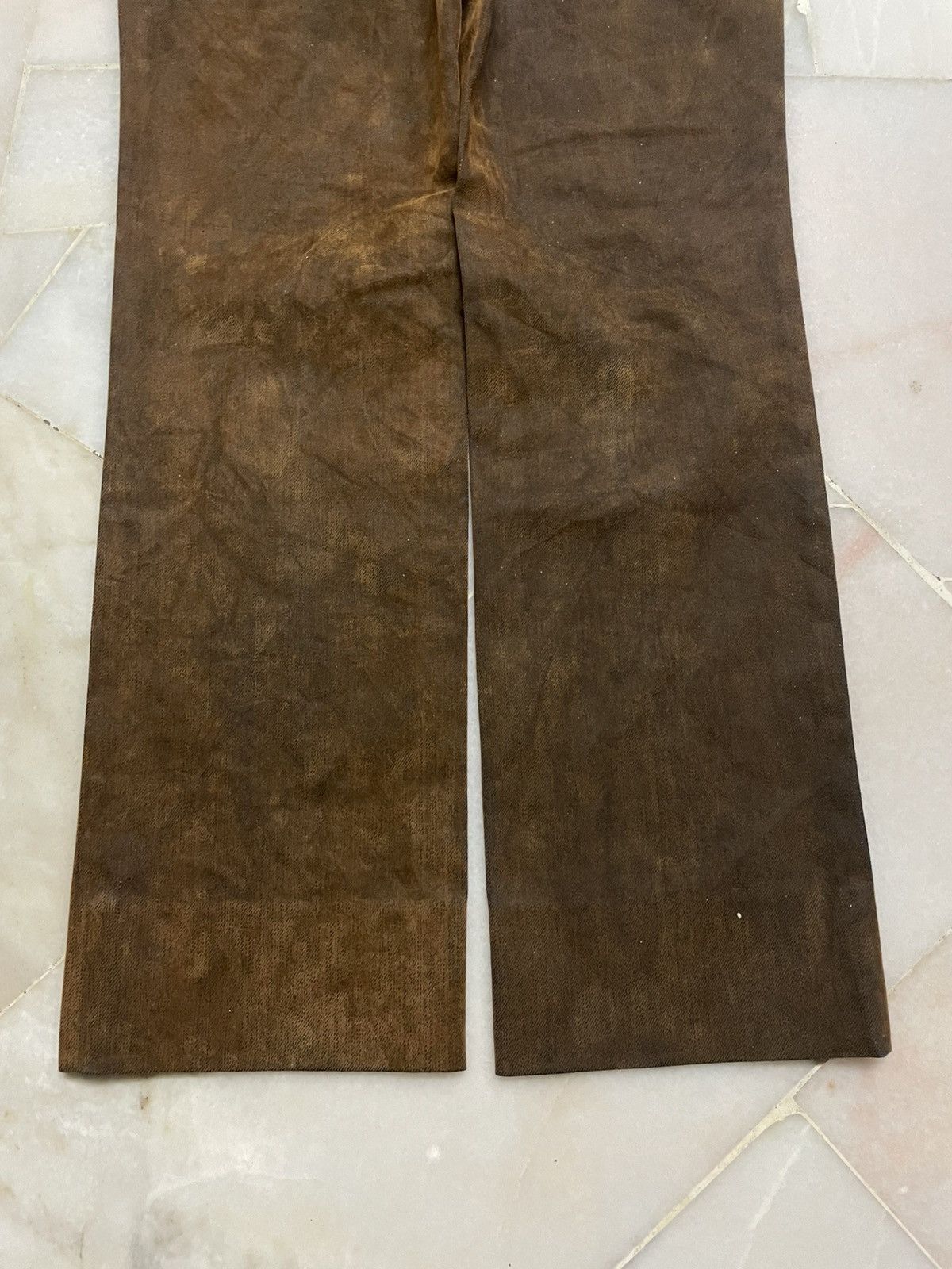Vintage Flare💥90s Adam Et Rope Workwear Vintage Fades Rare Pants Size US 29 - 22 Thumbnail
