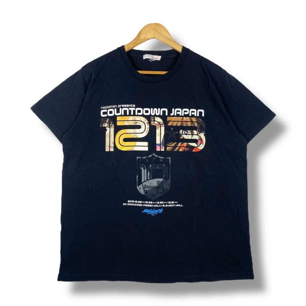 Japanese Brand Countdown Japan EVANGELION: 3.0 Movie Promo Tee Shirt Size US L / EU 52-54 / 3 - 1 Thumbnail