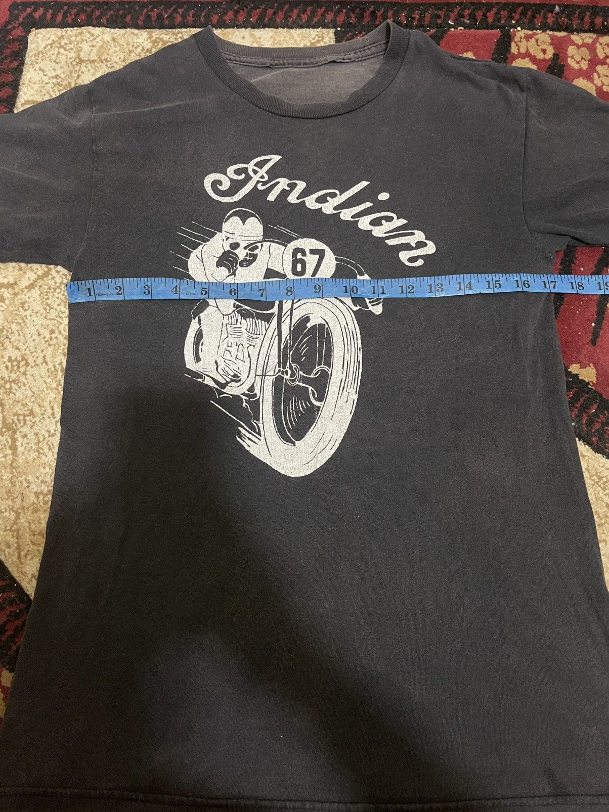Indian Motorcycle Sun Faded thrashed Indian Motorcycle tee Size US S / EU 44-46 / 1 - 11 Thumbnail