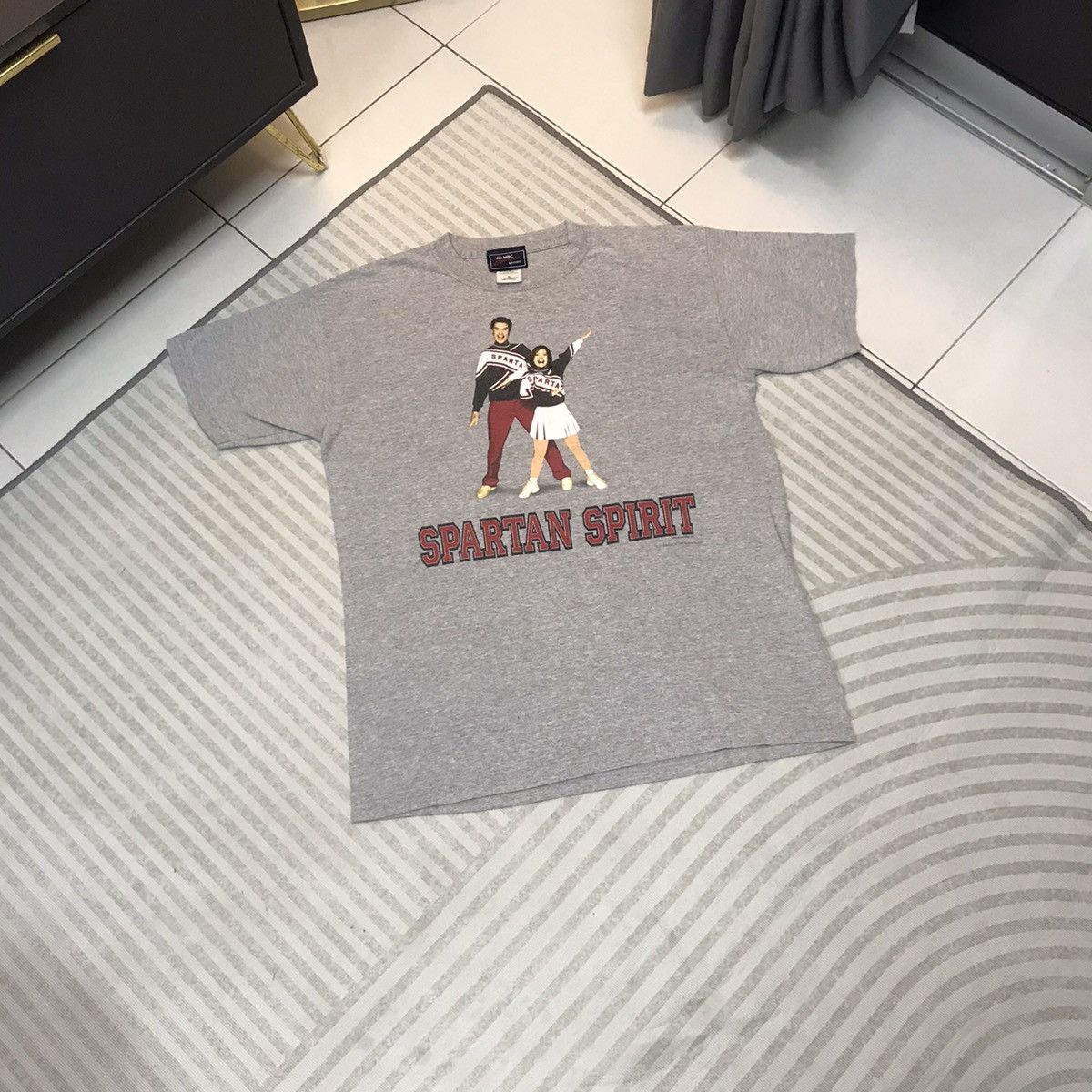 VINTAGE MOVIE NBC SPARTAN SPIRIT 90s RARE TEE