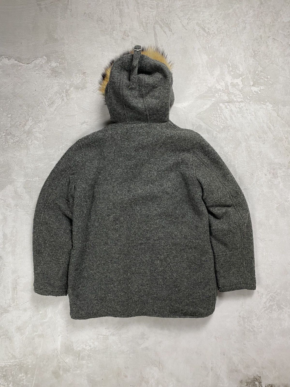If Six Was Nine × Japanese Brand × Le Grande Bleu (L.G.B.) Nano Universe Wool Fur Jacket Size US M / EU 48-50 / 2 - 2 Thumbnail