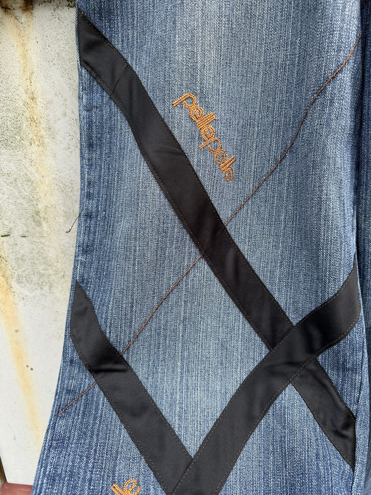 Pelle Pelle 👹Vintage PELLE PELLE Y2k Baggy Jeans Size US 36 / EU 52 - 11 Thumbnail