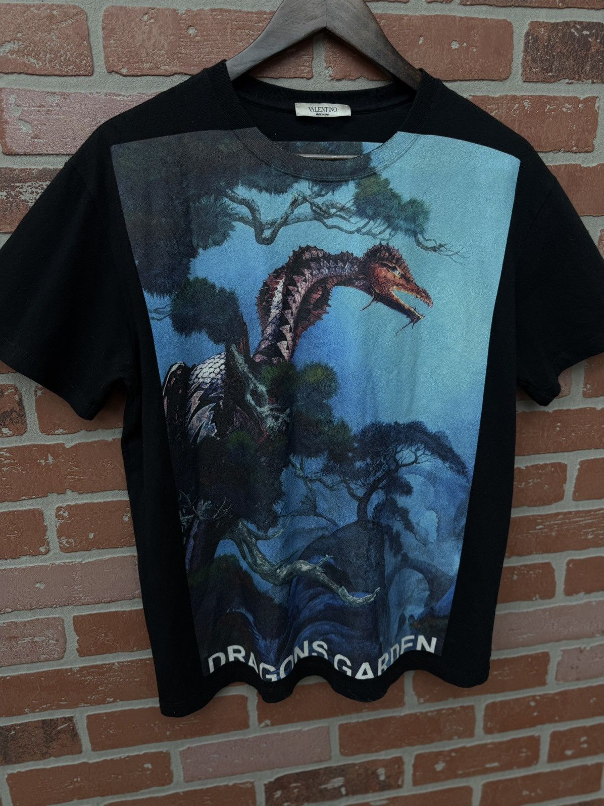 Valentino Valentino Dress Tee Dragon Logo Men’s Size Small Size US S / EU 44-46 / 1 - 5 Thumbnail