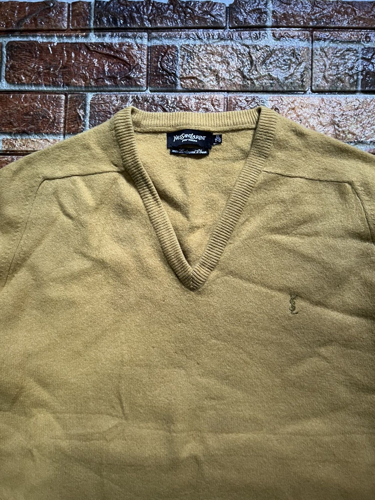 Yves Saint Laurent Vintage Yves Saint Laurent Sweater Size US L / EU 52-54 / 3 - 3 Thumbnail