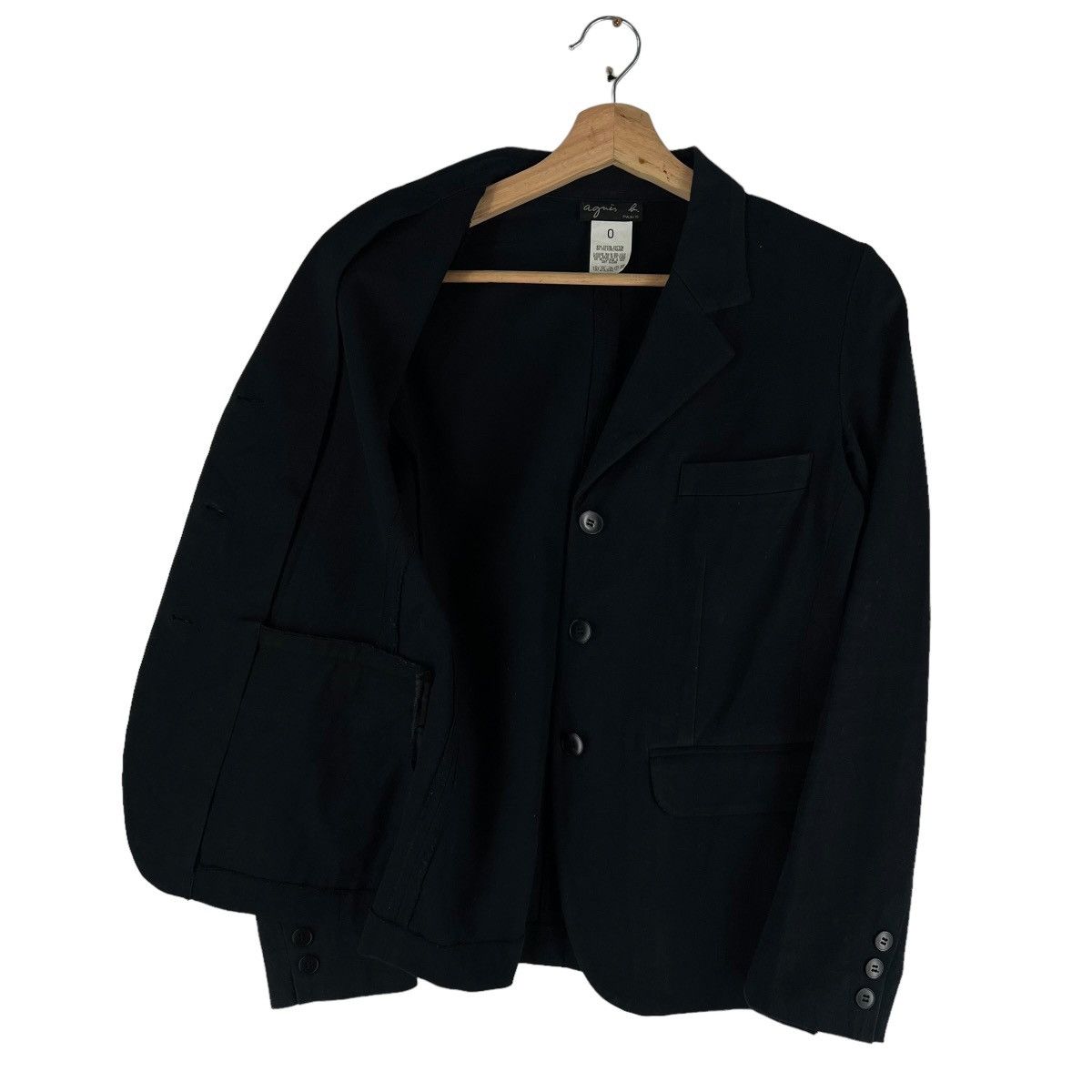 agnes b. 🔥VINTAGE BUTTON JACKET AGNES B. ISSEY MIYAKE Size US S / EU 44-46 / 1 - 7 Thumbnail