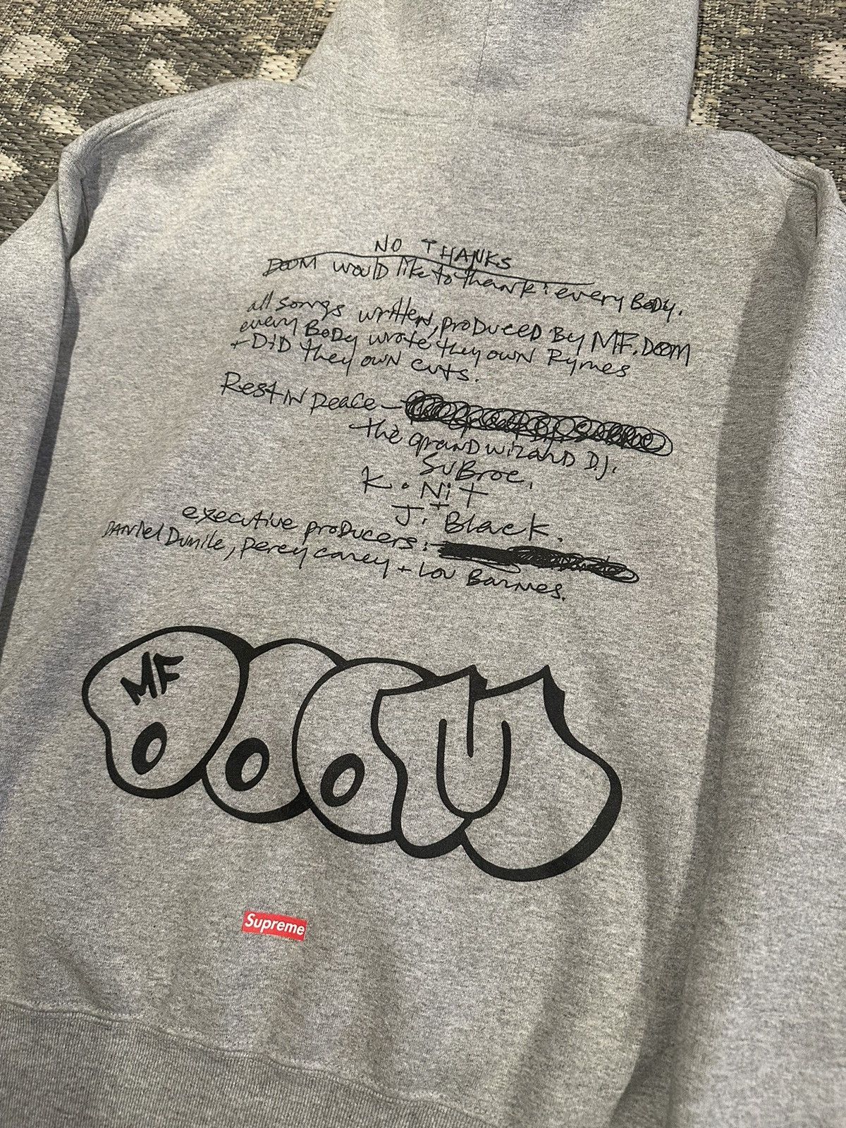 Supreme MF Doom Hoodie