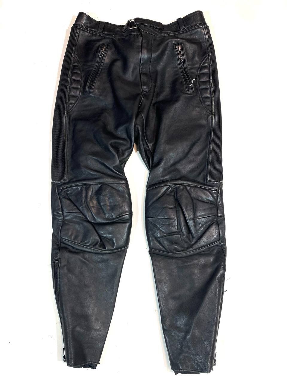 Leather × Vintage Leder Vintage Racing Moto Pants Size US 34 / EU 50 - 1 Thumbnail
