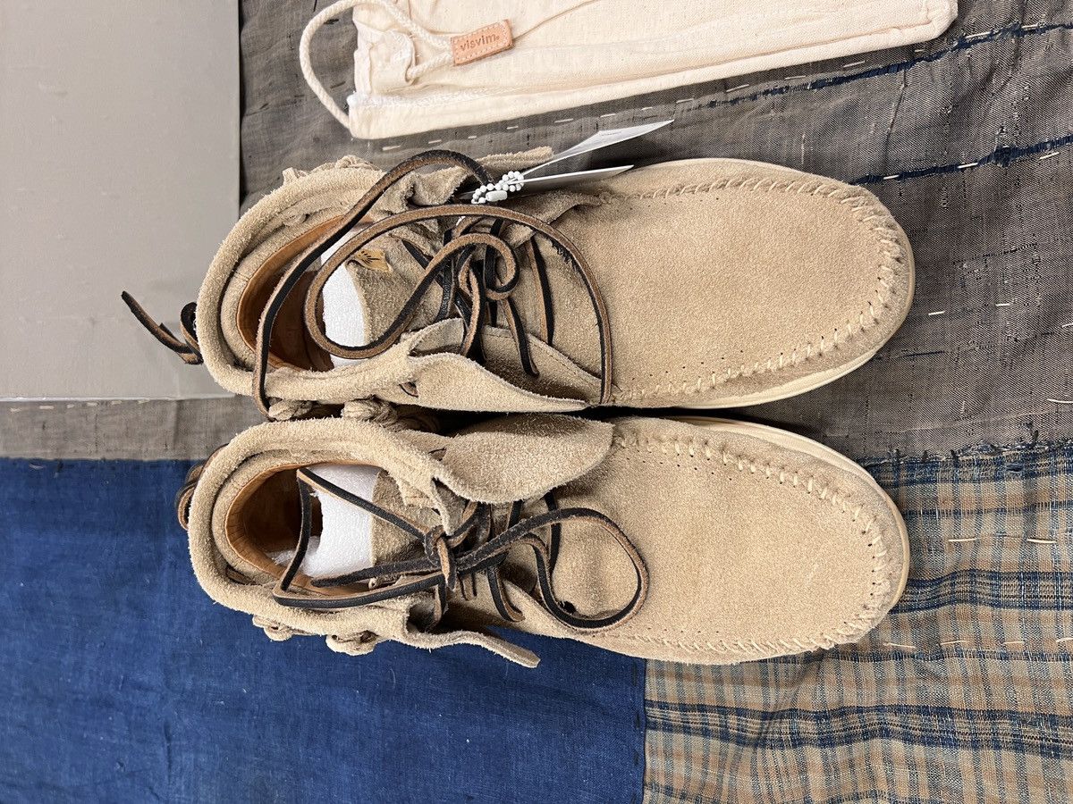 靴 visvim FBT LHAMO-FOLK GREY M10 Visvim Men's FBT Lhamo Folk