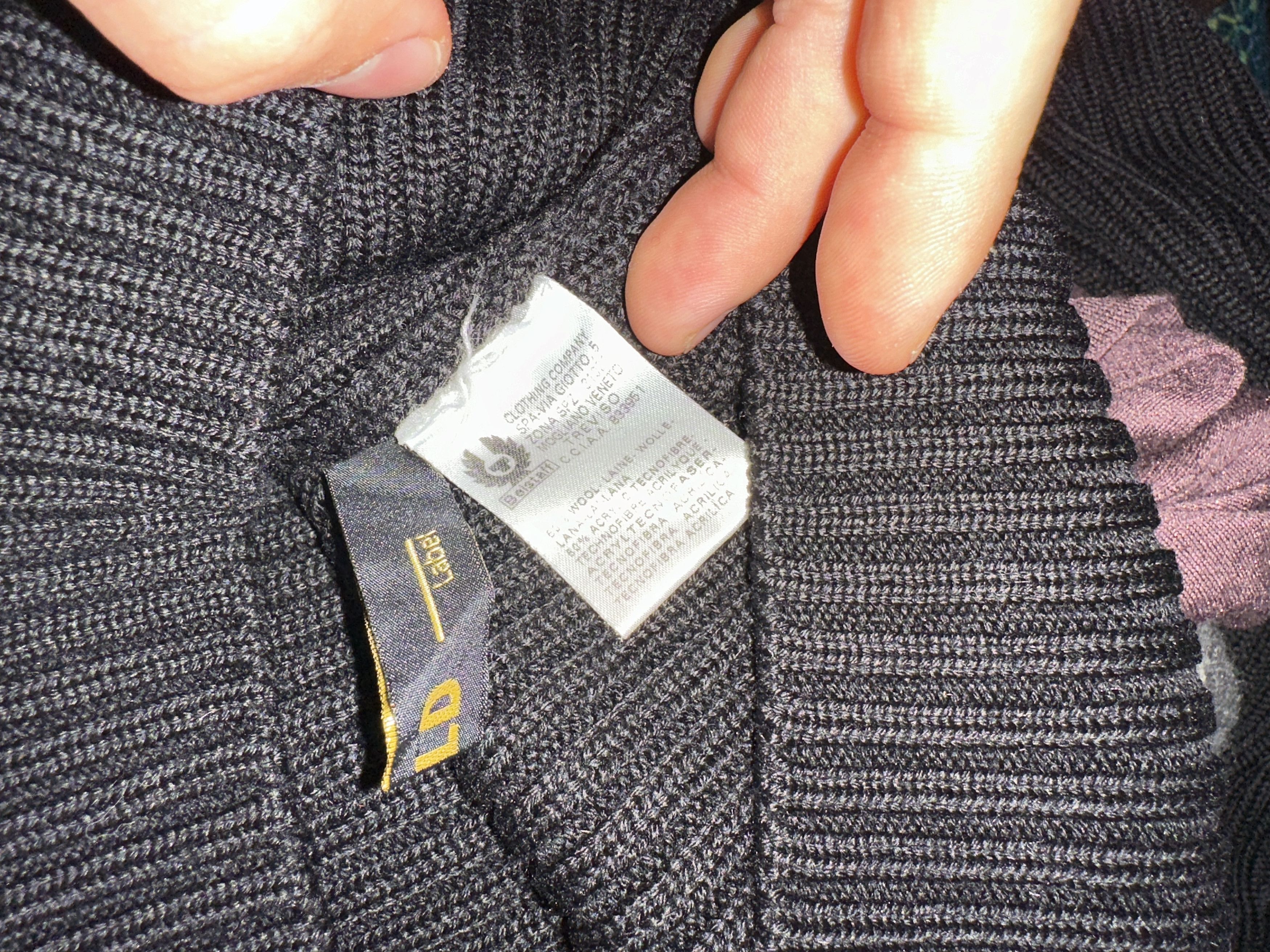 Belstaff Gold Label Knit Belstaff Pullover Slim Fit Jumper Size M Size US M / EU 48-50 / 2 - 7 Thumbnail