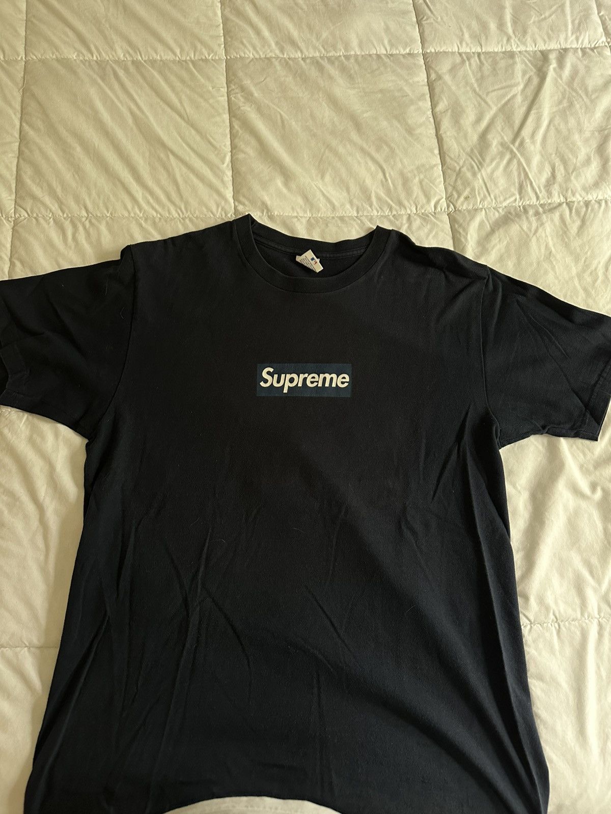 Supreme Supreme NY Yankees Navy Box Logo Size US L / EU 52-54 / 3 - 1 Thumbnail