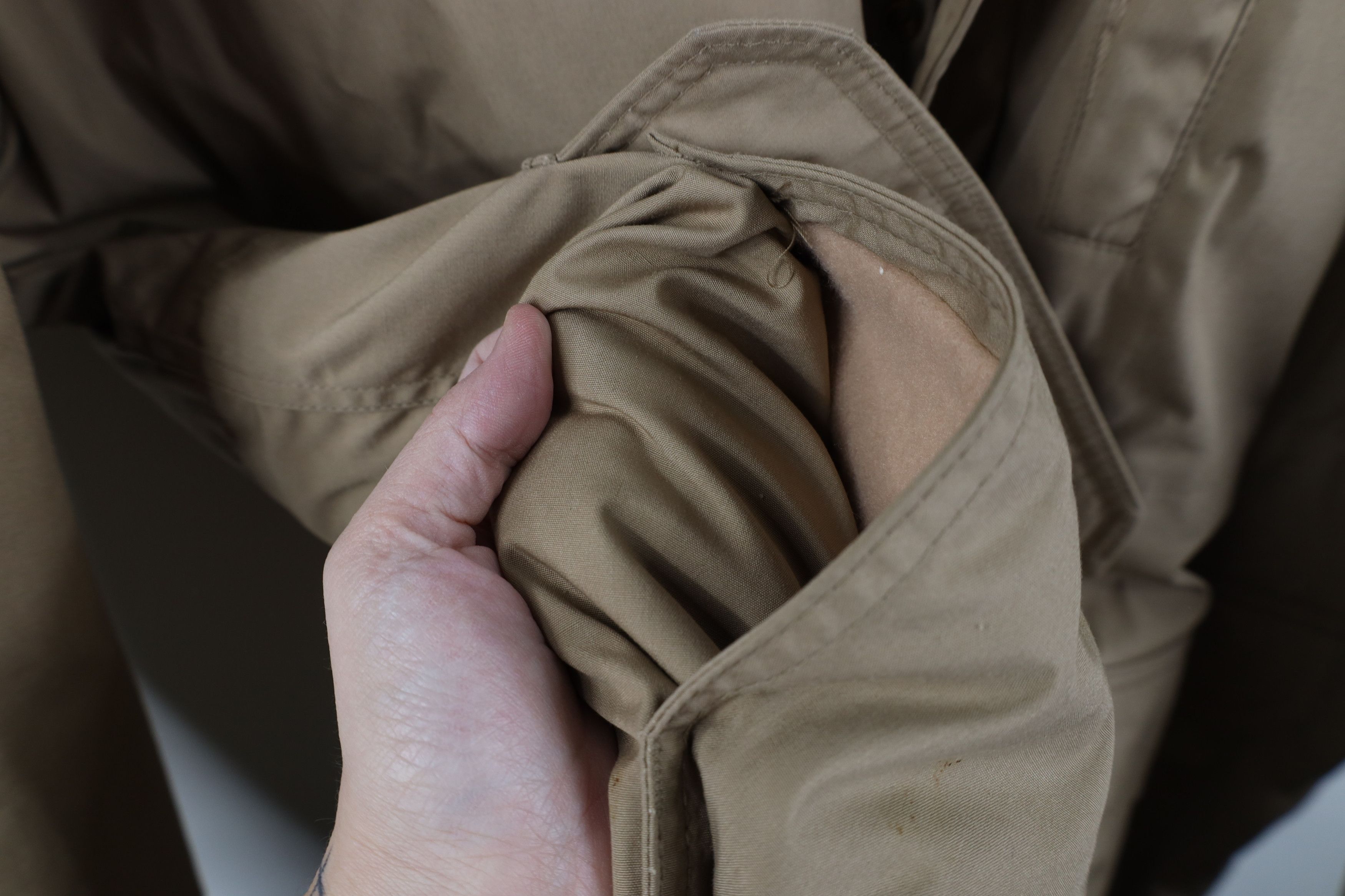 Woolrich Woolen Mills Vintage 90s Woolrich Wool Lined Trench Coat Parka Jacket USA Size US XL / EU 56 / 4 - 9 Thumbnail