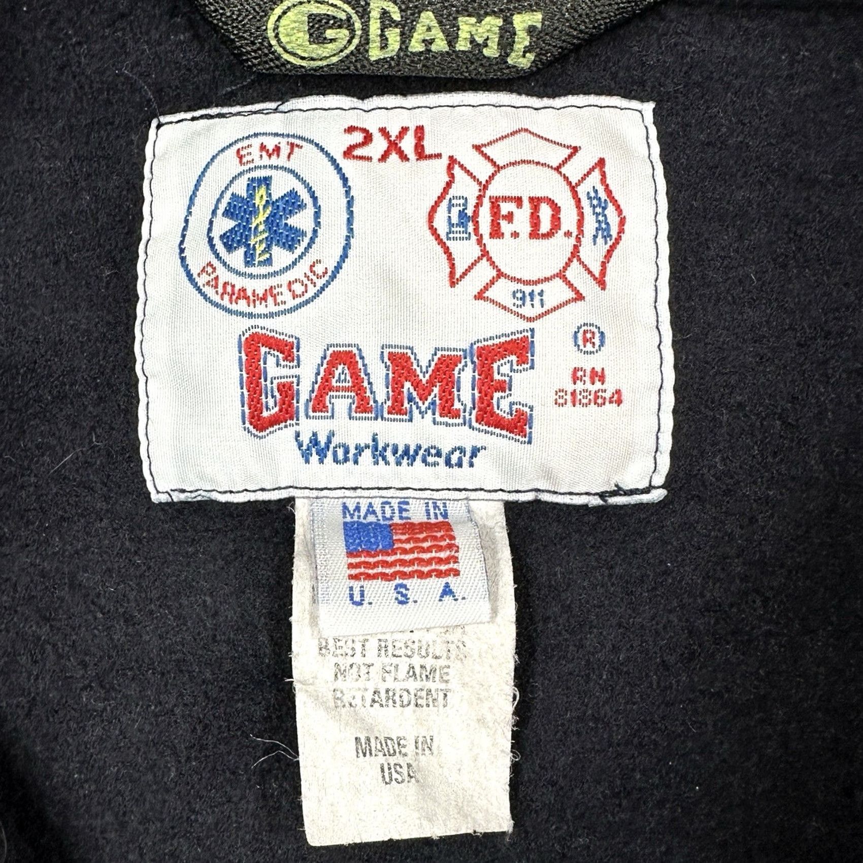 Vintage VINTAGE GAME Sweatshirt Mens 2XL Black 1/4 Zip Mock Hunt With Henry USA Made Size US XXL / EU 58 / 5 - 3 Thumbnail