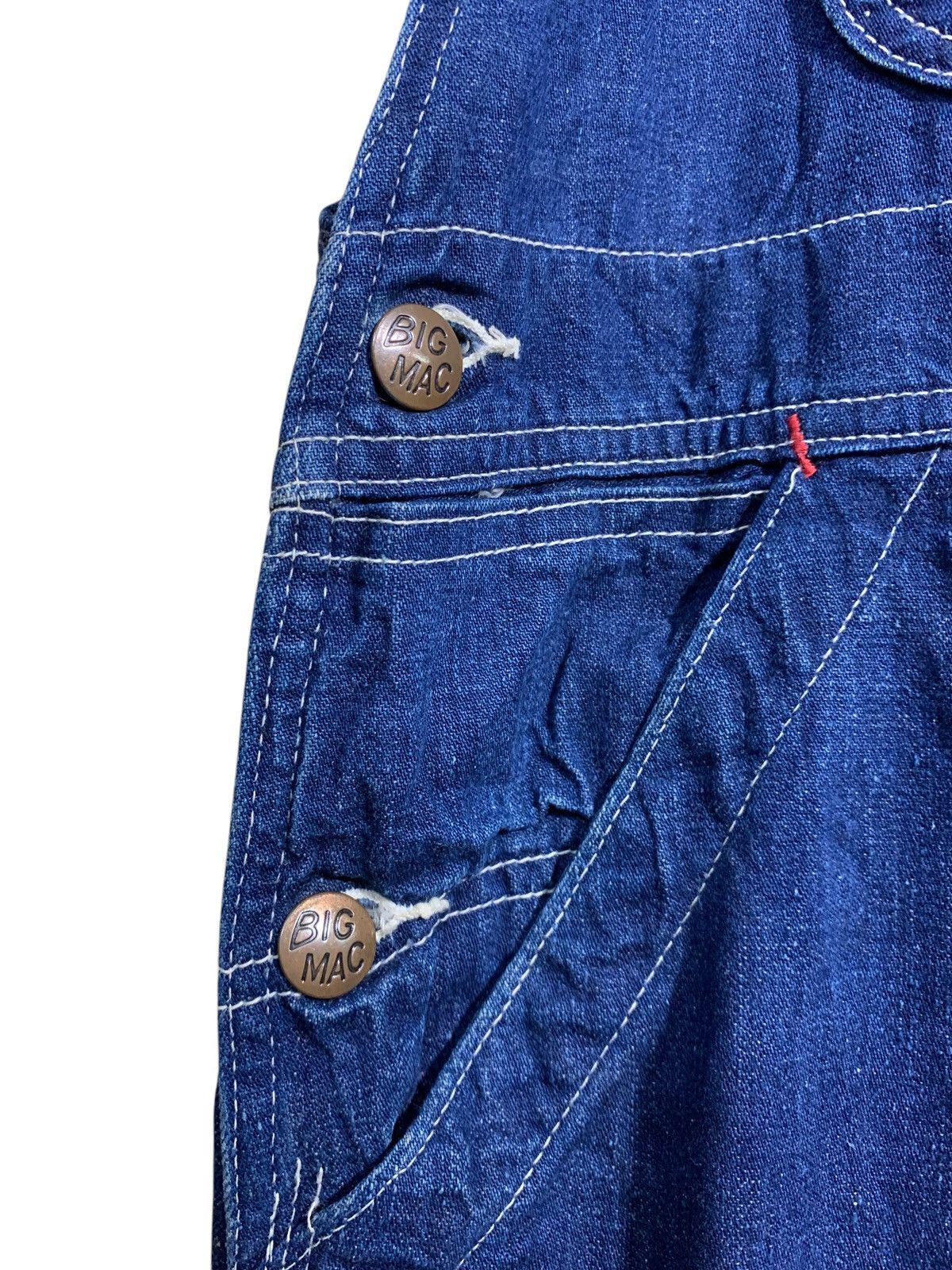 Big Mac 🔥VTG 50S BIG MAC DENIM OVERALL Size US 36 / EU 52 - 4 Thumbnail