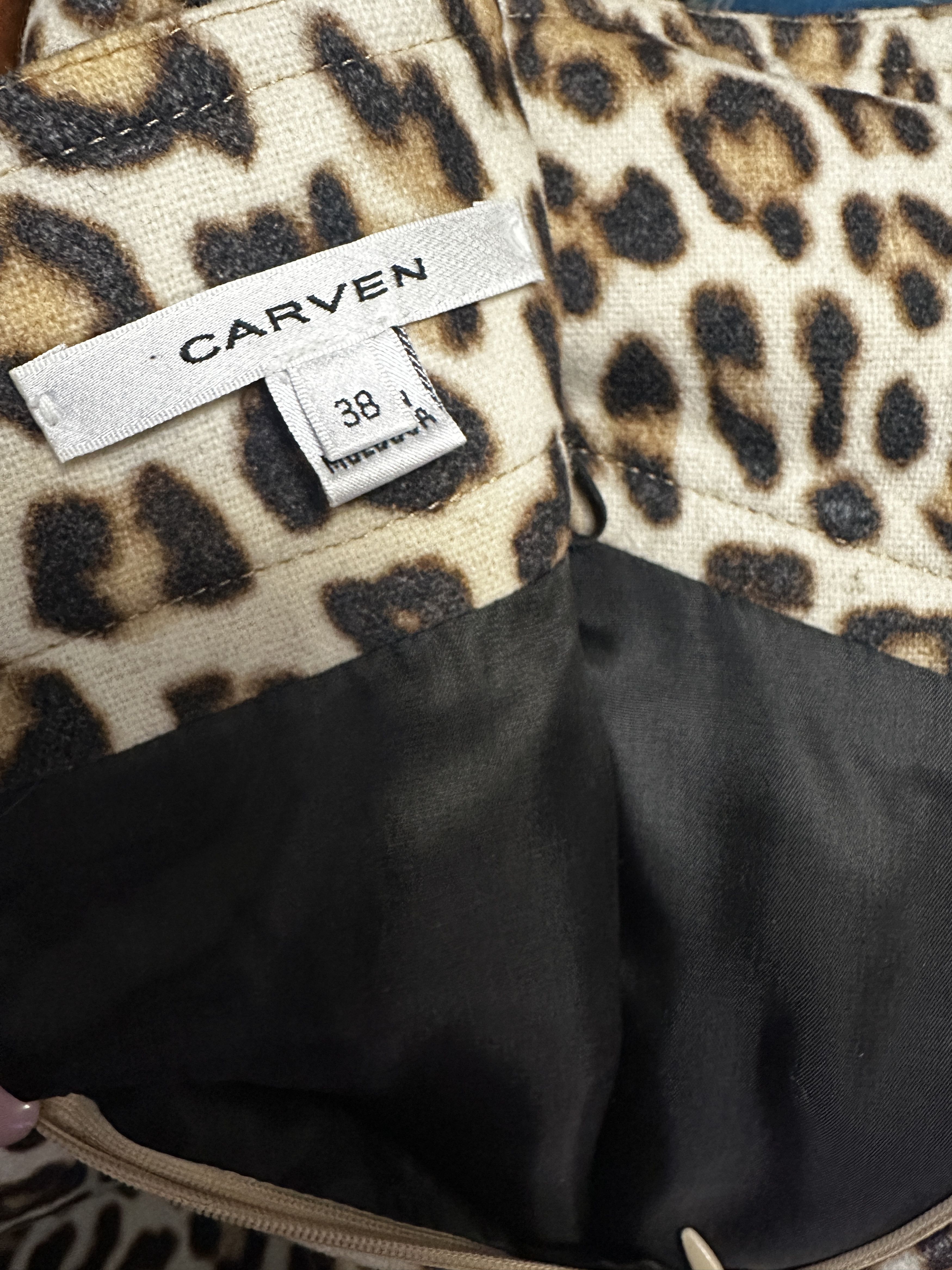 Carven Carven leopard skirt Size 38" / US 16 / IT 52 - 4 Thumbnail