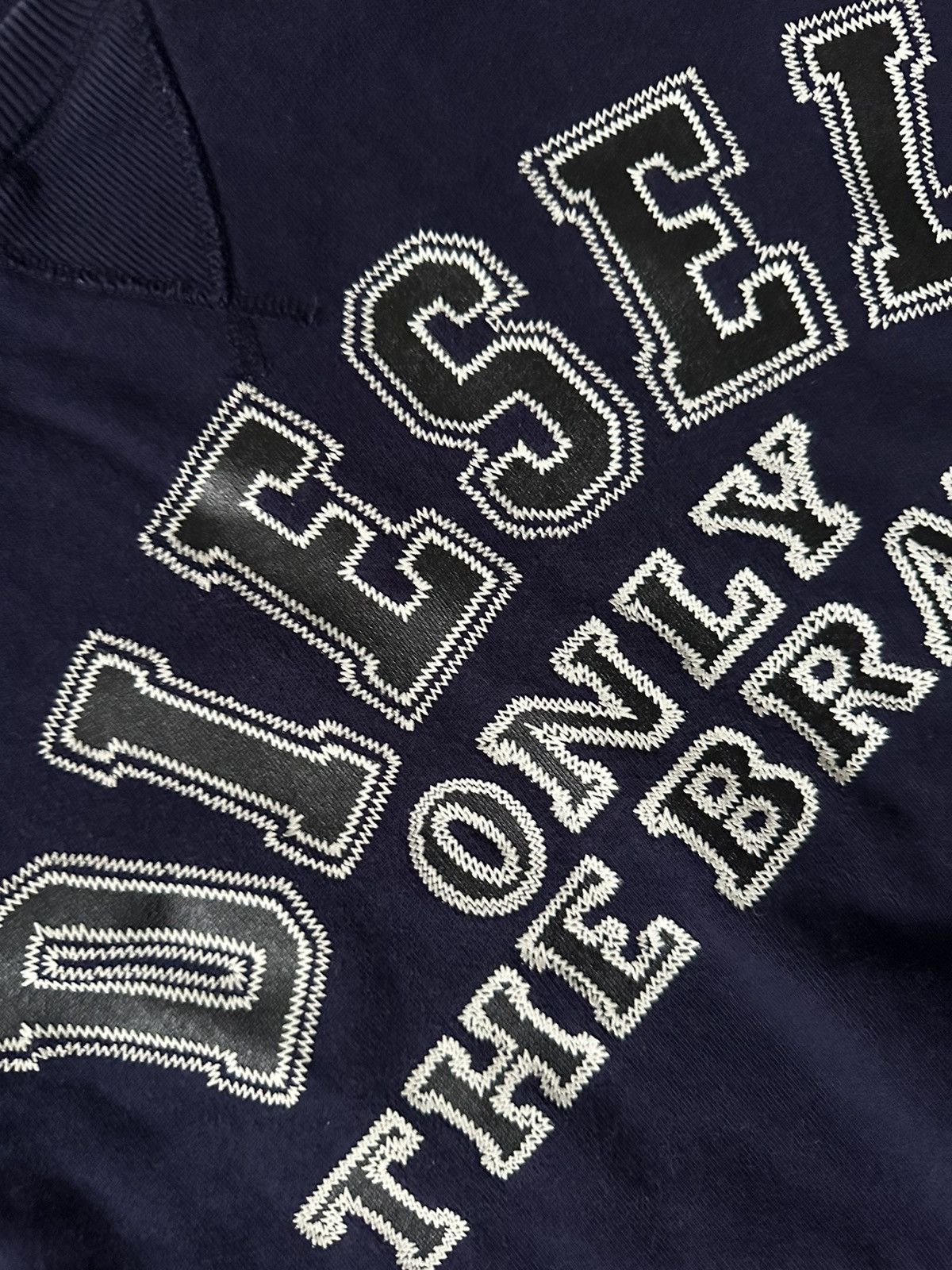 Diesel Diesel Vintage Blue Big Logo y2k sweatshirt hype Size US S / EU 44-46 / 1 - 4 Thumbnail
