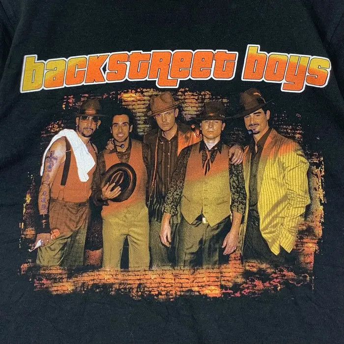 Vintage Vintage BACKSTREET BOYS BAND 2004 Japan Tour Tee Shirt Size S / US 4 / IT 40 - 6 Thumbnail