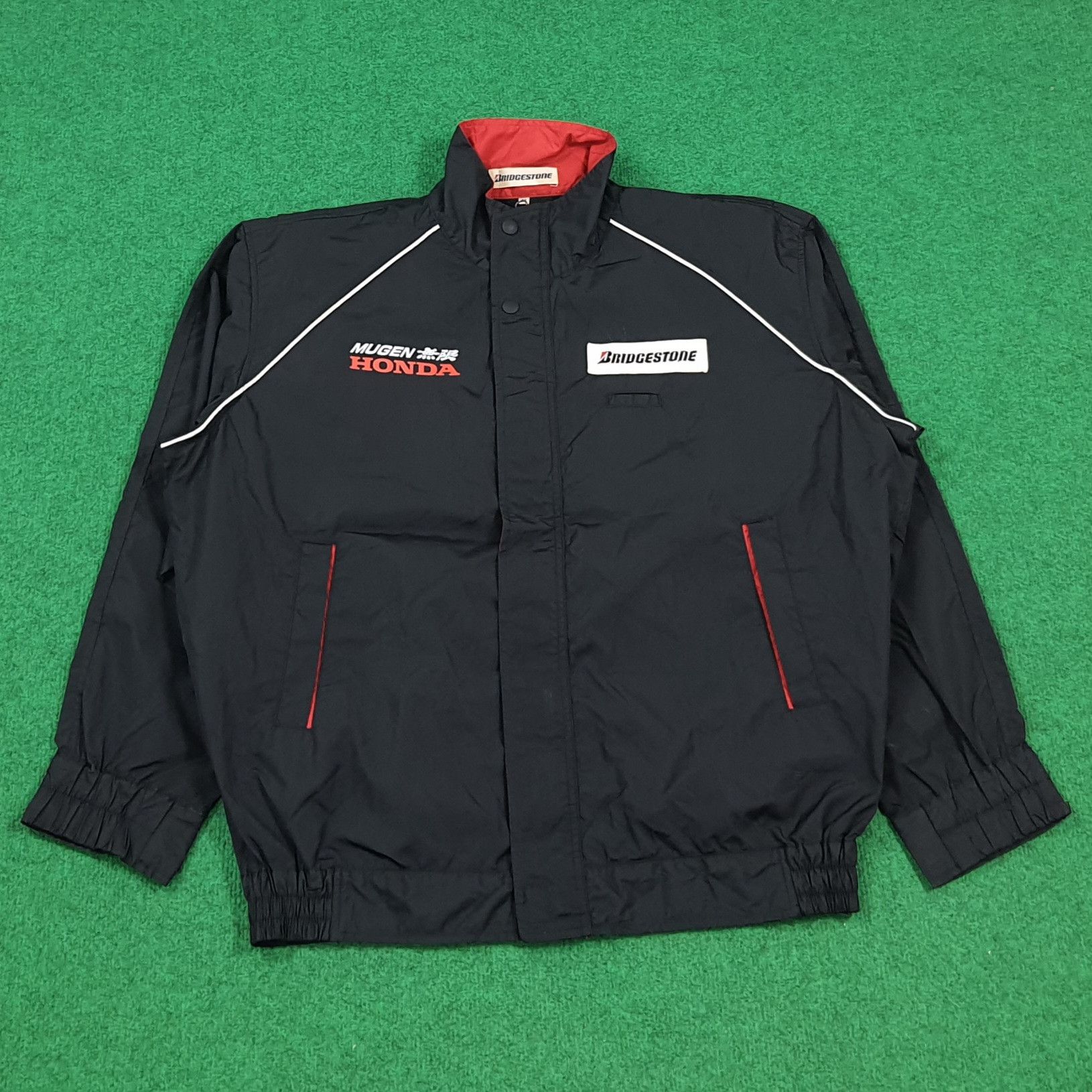 Japanese Brand Vintage Mugen HONDA Motorsports Custom Logo Jacket C300N32 Size US L / EU 52-54 / 3 - 3 Thumbnail