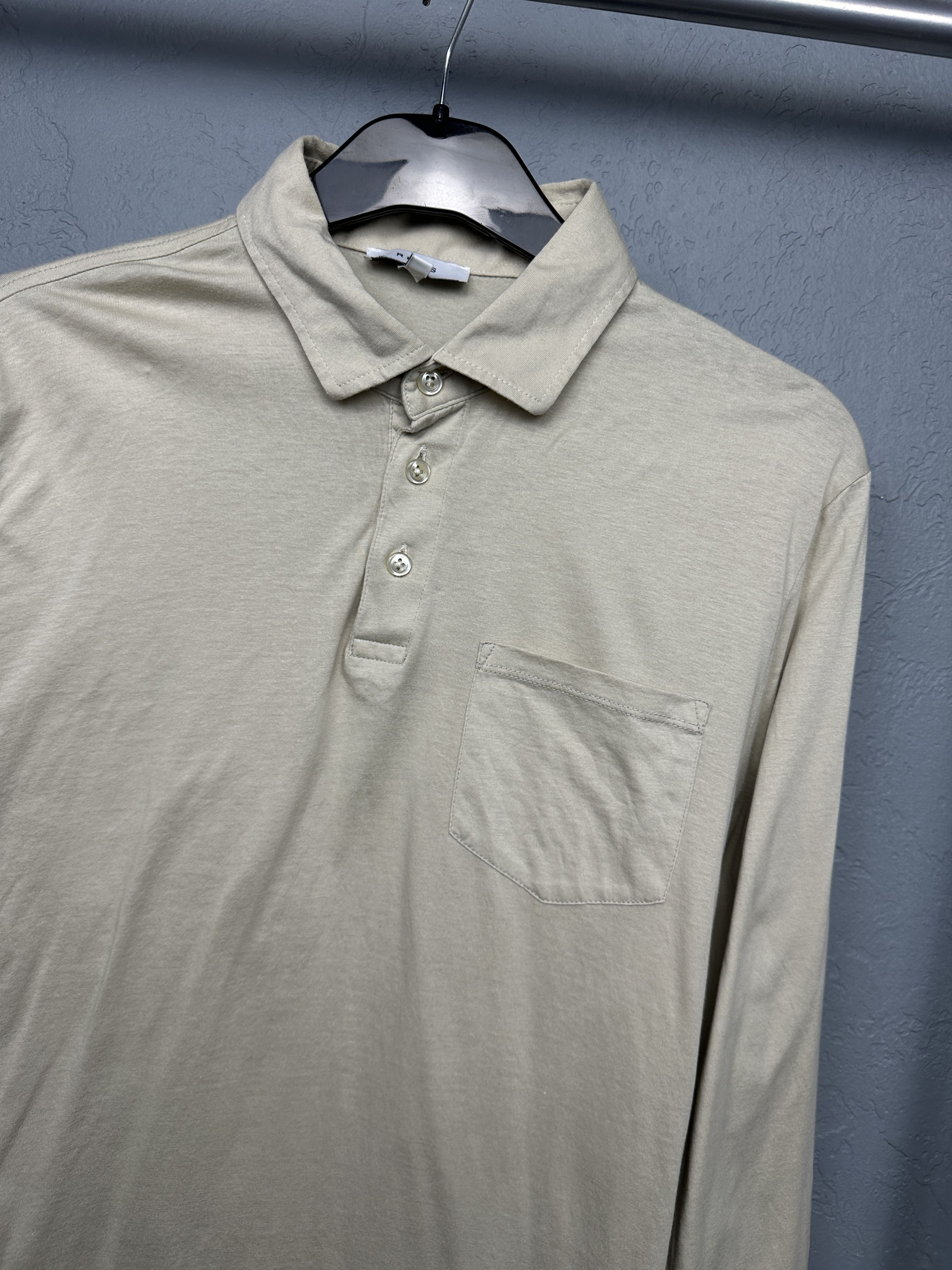 Reiss Reiss Mens Long Sleeve Polo Shirt Size US M / EU 48-50 / 2 - 2 Thumbnail