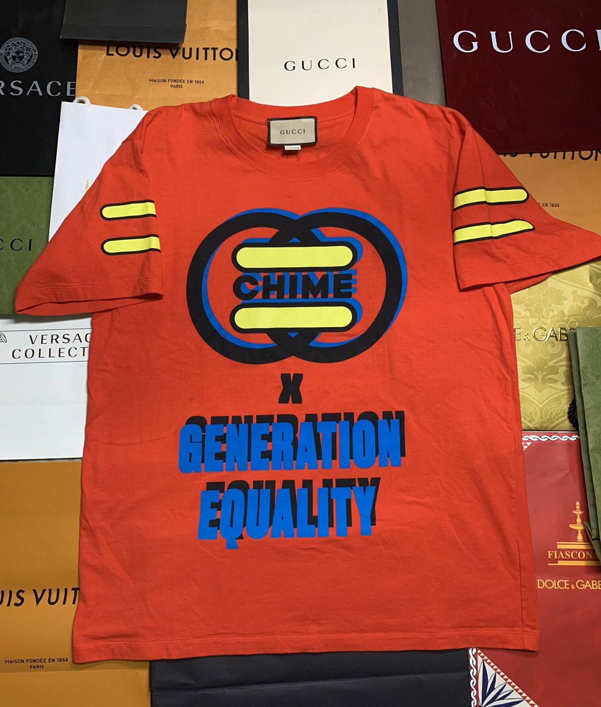 tシャツ　chime GUCCI