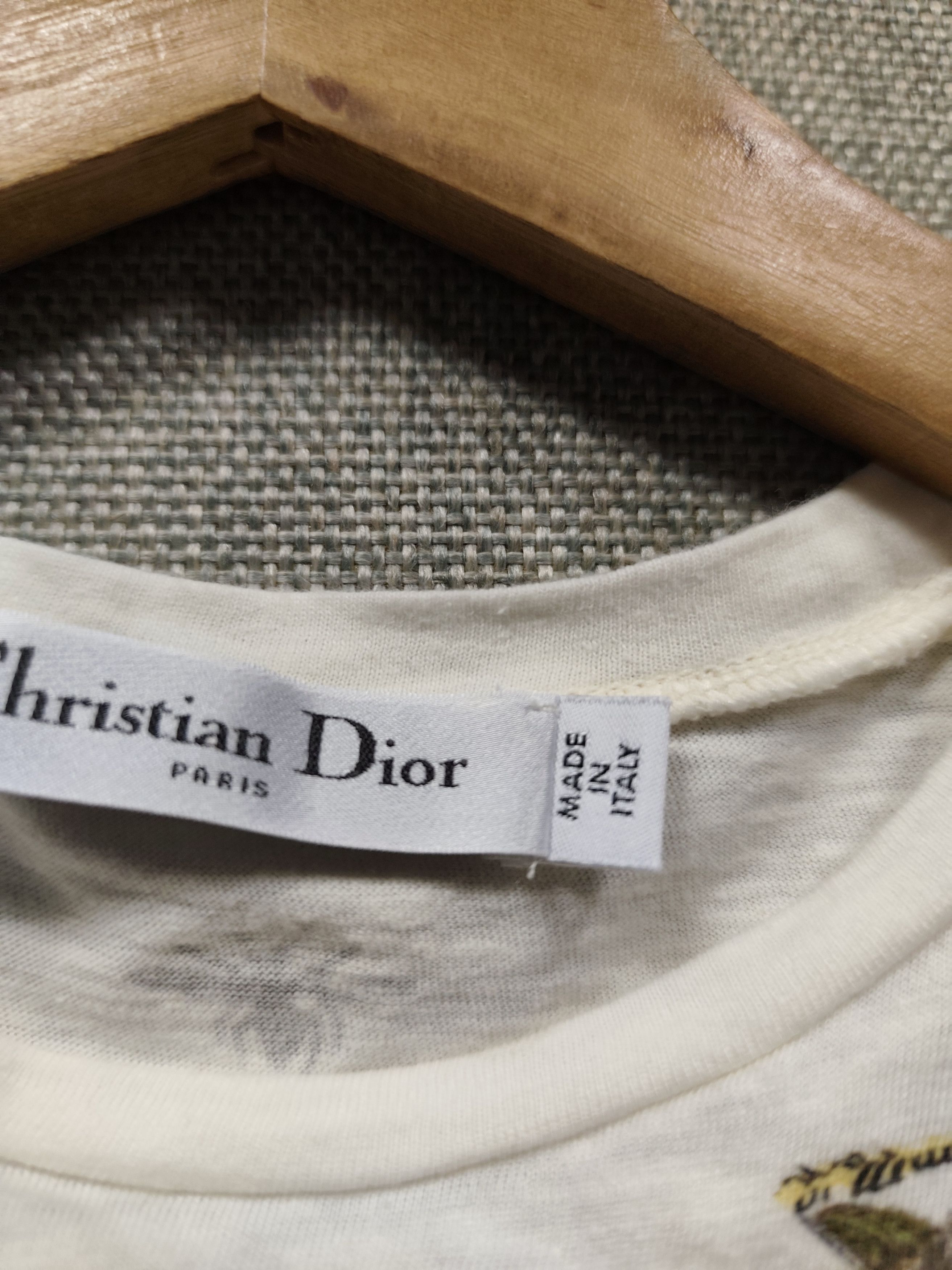 Dior Christian Dior The Brutal Journey Of The Heart Tee Size S / US 4 / IT 40 - 10 Thumbnail