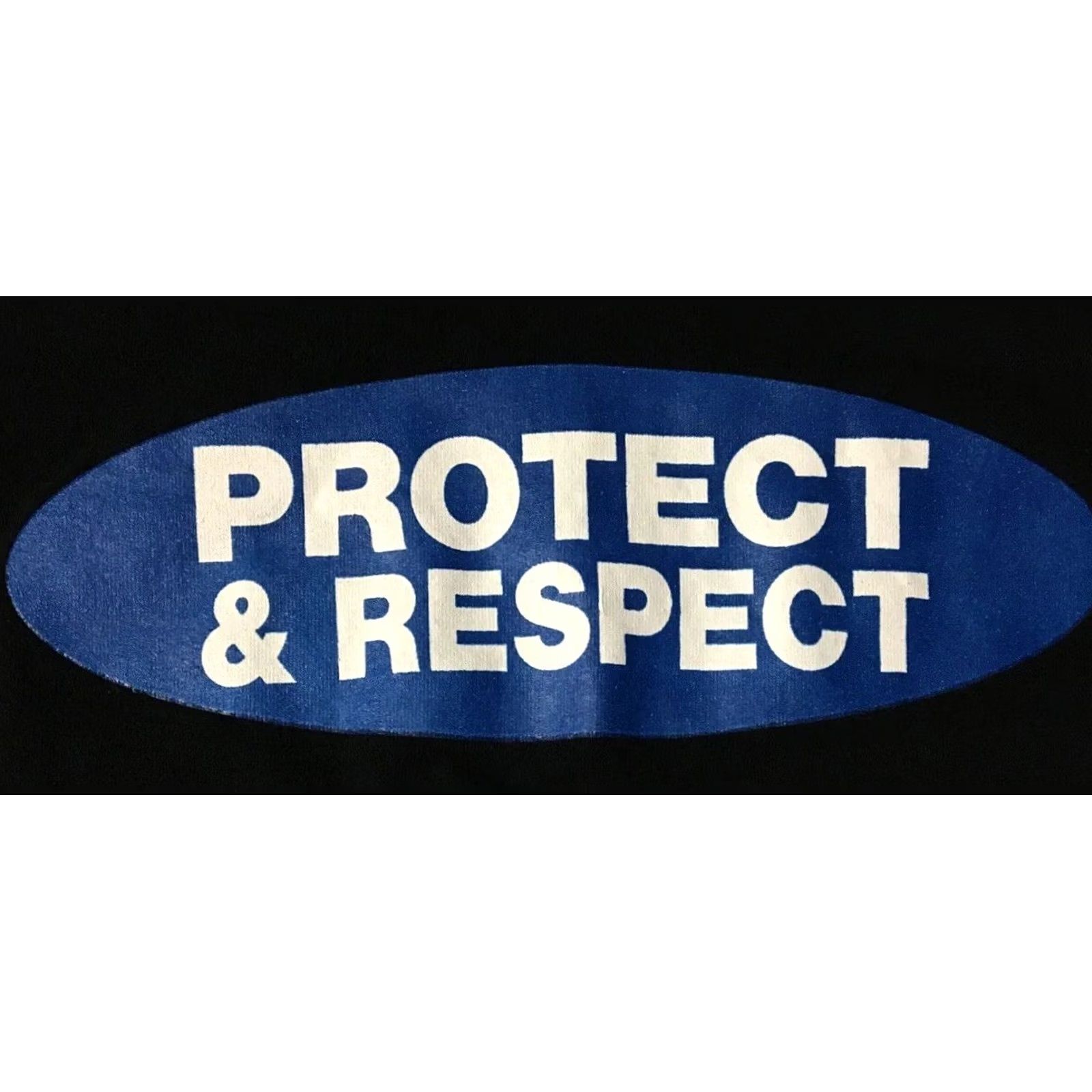 Vintage VINTAGE 90s USA Single Stitch Protect & Respect AIDS HIV Awareness Shirt XL Black Men T-Shirt Short Sleeve Health/Medicine Theme Size US XL / EU 56 / 4 - 3 Thumbnail