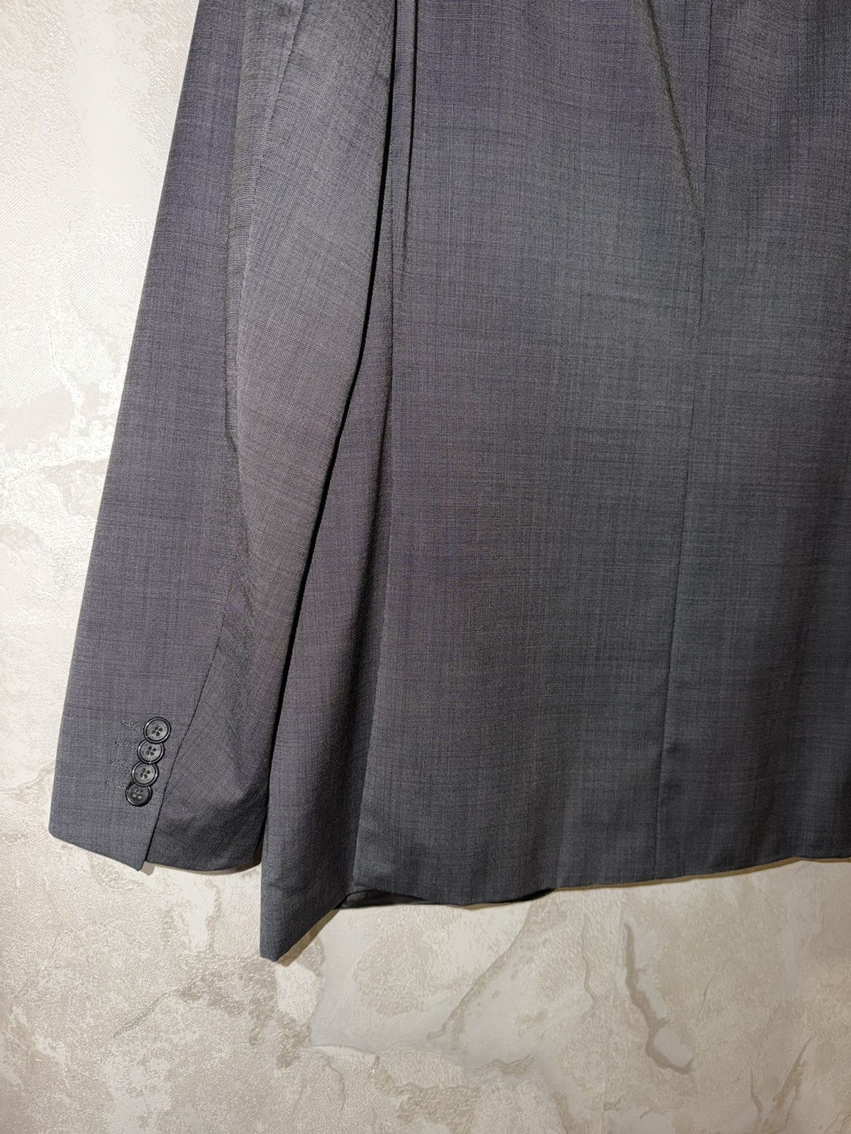 Valentino Valentino ROMA Suit Pants Jacket Grey Luxury Size USA 46 Size 46L - 14 Thumbnail