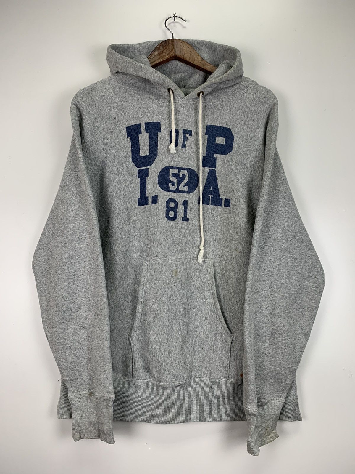 Champion × Vintage Vintage Champion Made in USA hoodie Size US L / EU 52-54 / 3 - 6 Thumbnail