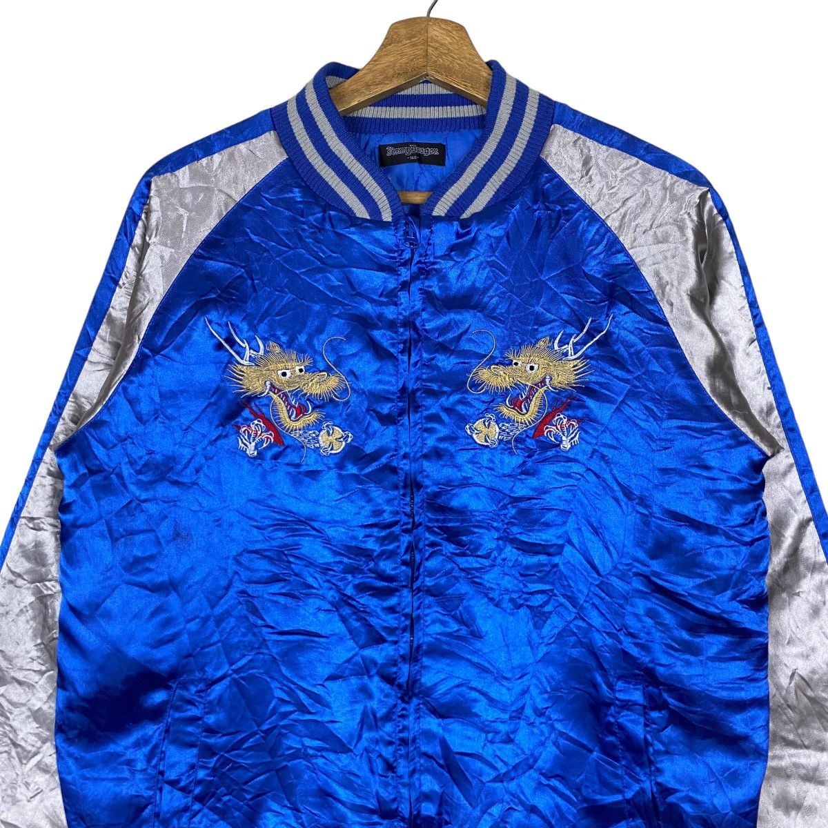 Other Vintage !! Jimmy Dragon Full Zipper Embroidery Japan Sukajan Size US M / EU 48-50 / 2 - 3 Thumbnail