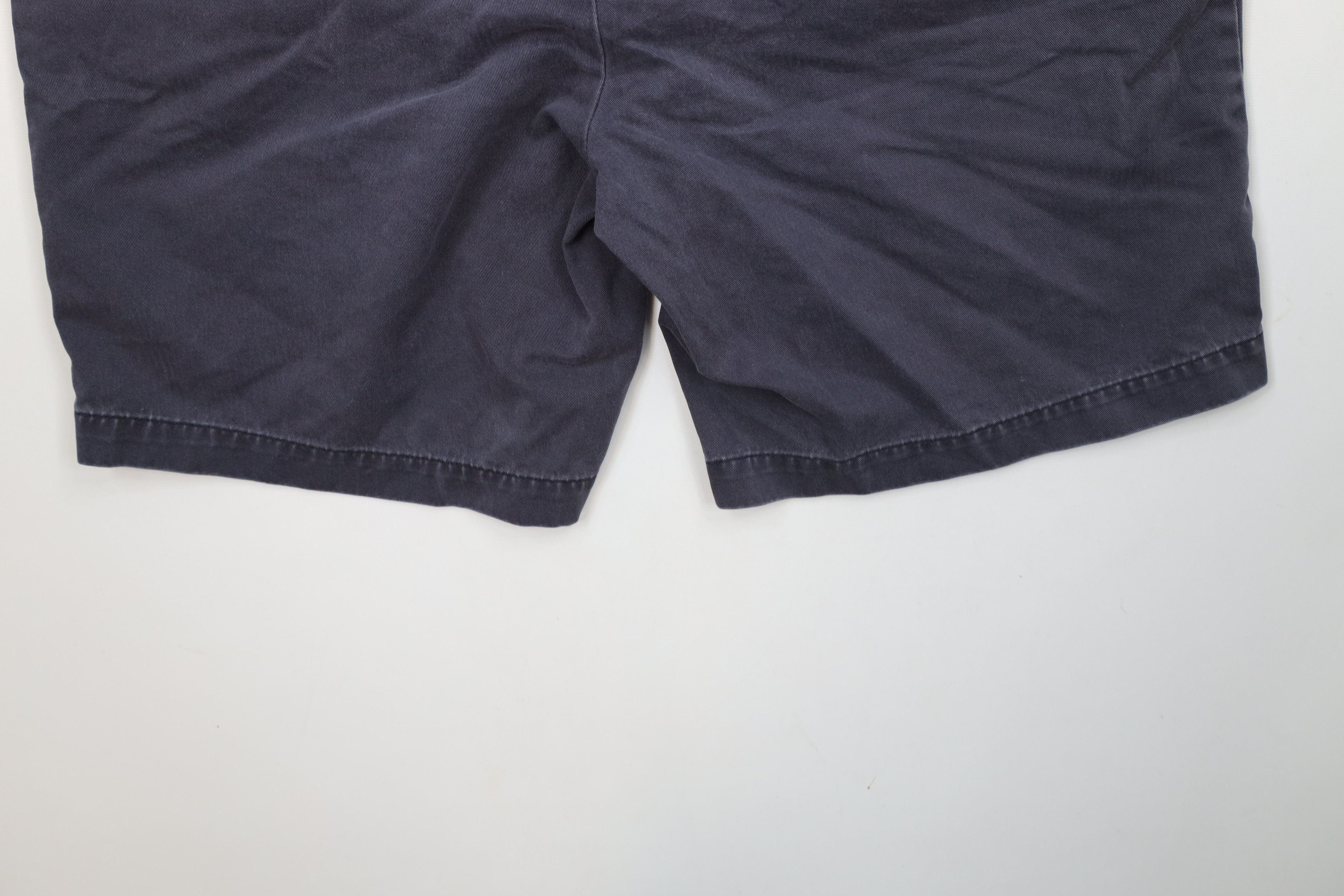 Ralph Lauren × Vintage Vintage 90s Ralph Lauren Spell Above Knee Chino Shorts Blue Size US 32 / EU 48 - 13 Thumbnail