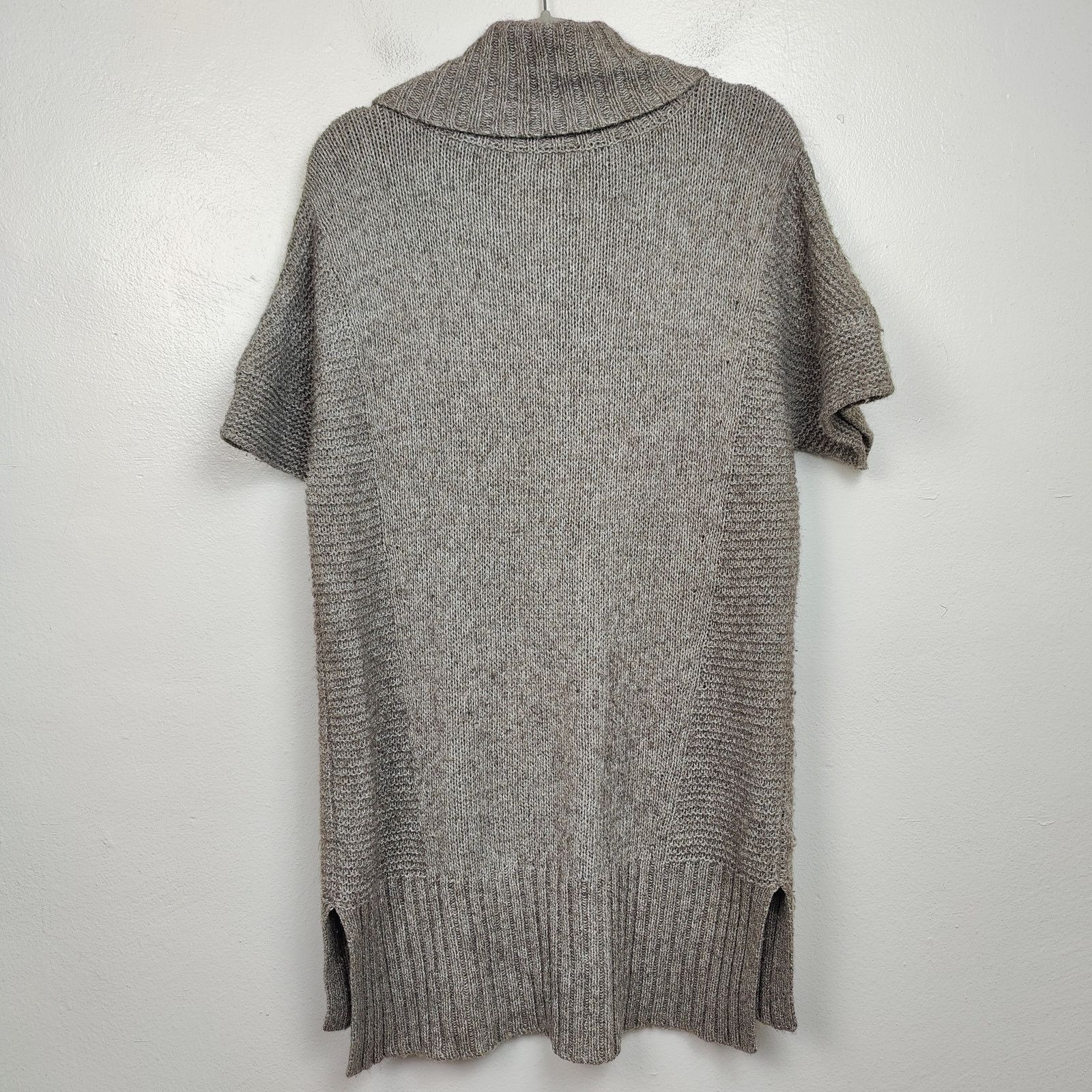 Eileen Fisher Eileen Fisher Short Sleeve Sweater Womens Small Taupe Size S / US 4 / IT 40 - 5 Thumbnail