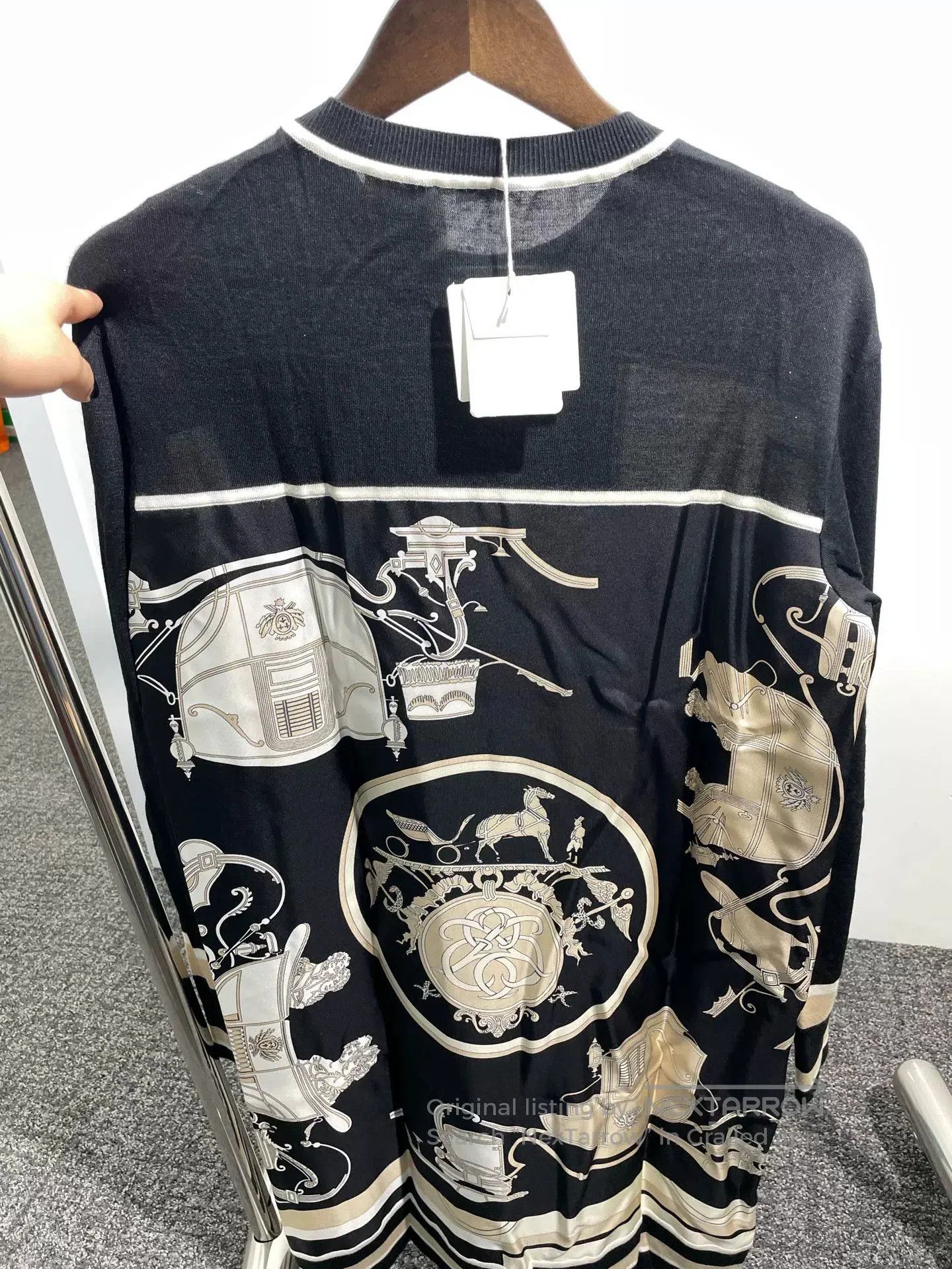 Hermes Hermes Knit Long Sleeve Top. Size US S / EU 44-46 / 1 - 3 Thumbnail