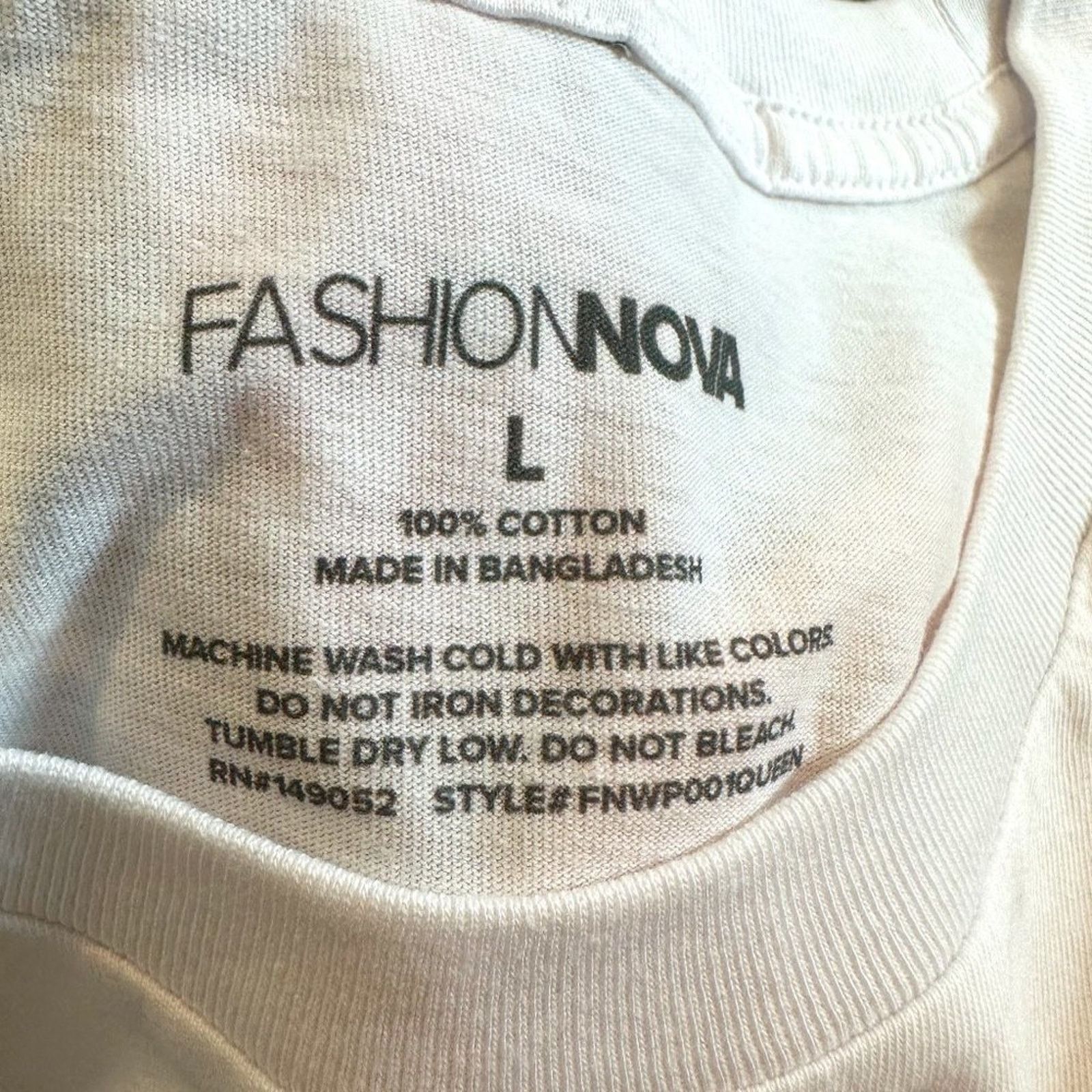 Other Queen White with Black Letters Tee Shirt - L Size L / US 10 / IT 46 - 7 Thumbnail