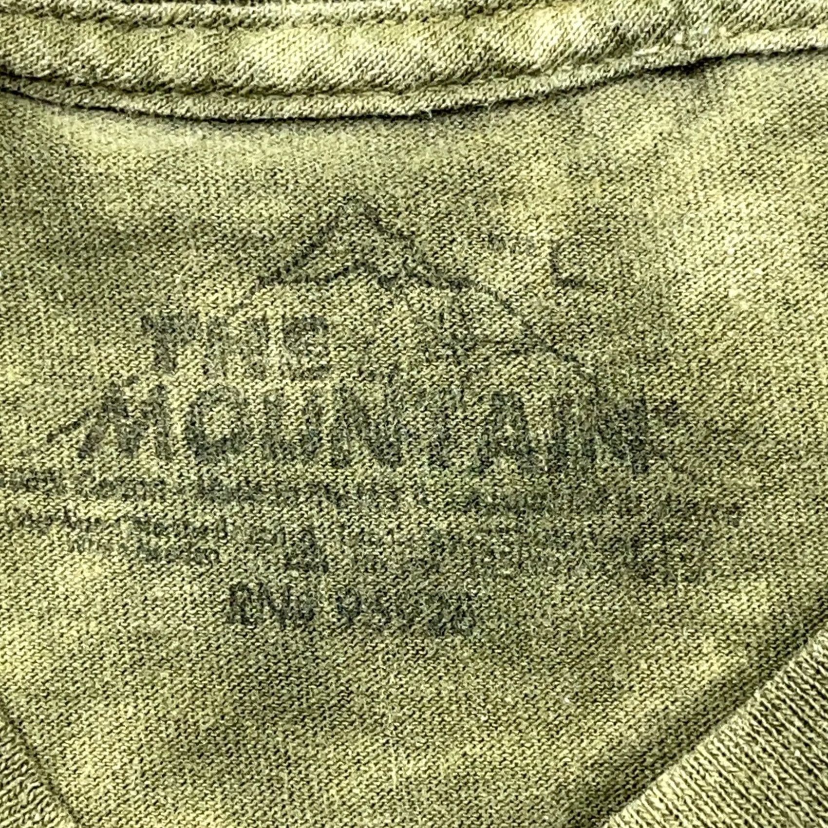 The Mountain The Mountain VTG Mens Large Green Tie Dye Nature Deer Buck American Flag Shirt Size US L / EU 52-54 / 3 - 2 Thumbnail