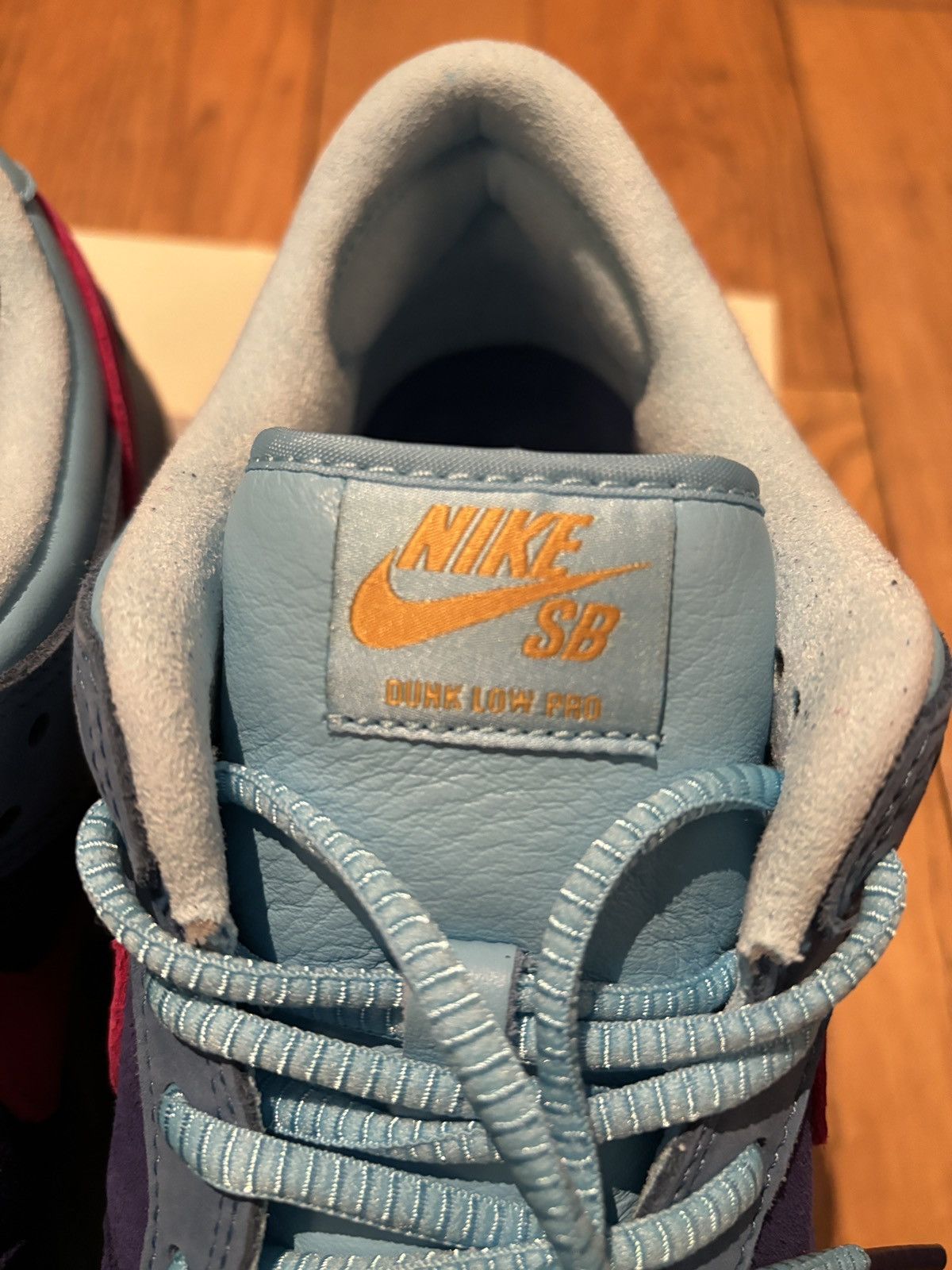 Nike × Run The Jewels Run the Jewels Dunk Low SB Deep Royal Active Pink Size US 9.5 / EU 42-43 - 7 Thumbnail