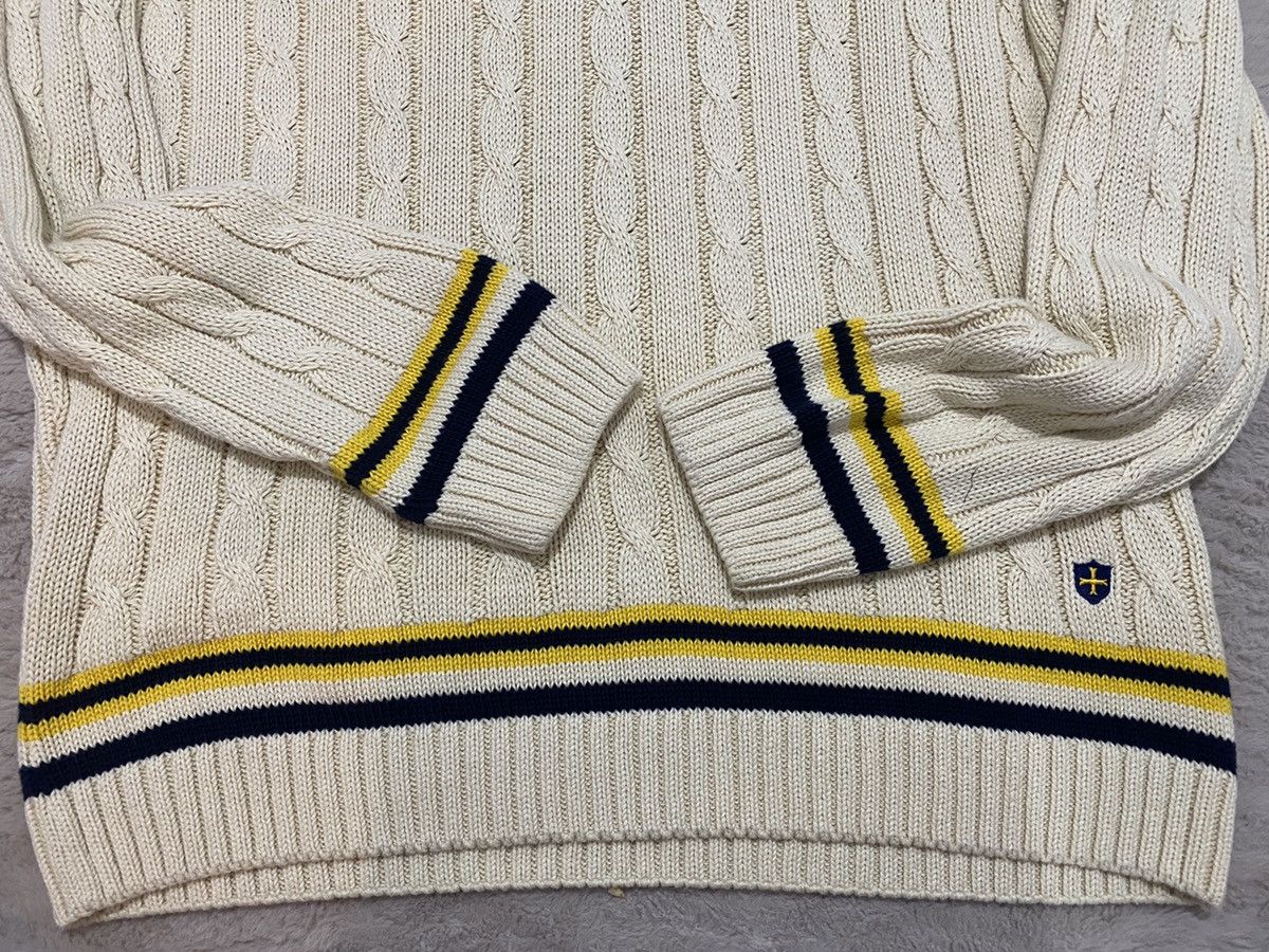 Vintage Lions rampant england beautiful rare cable long Knitwear Size US XL / EU 56 / 4 - 6 Thumbnail