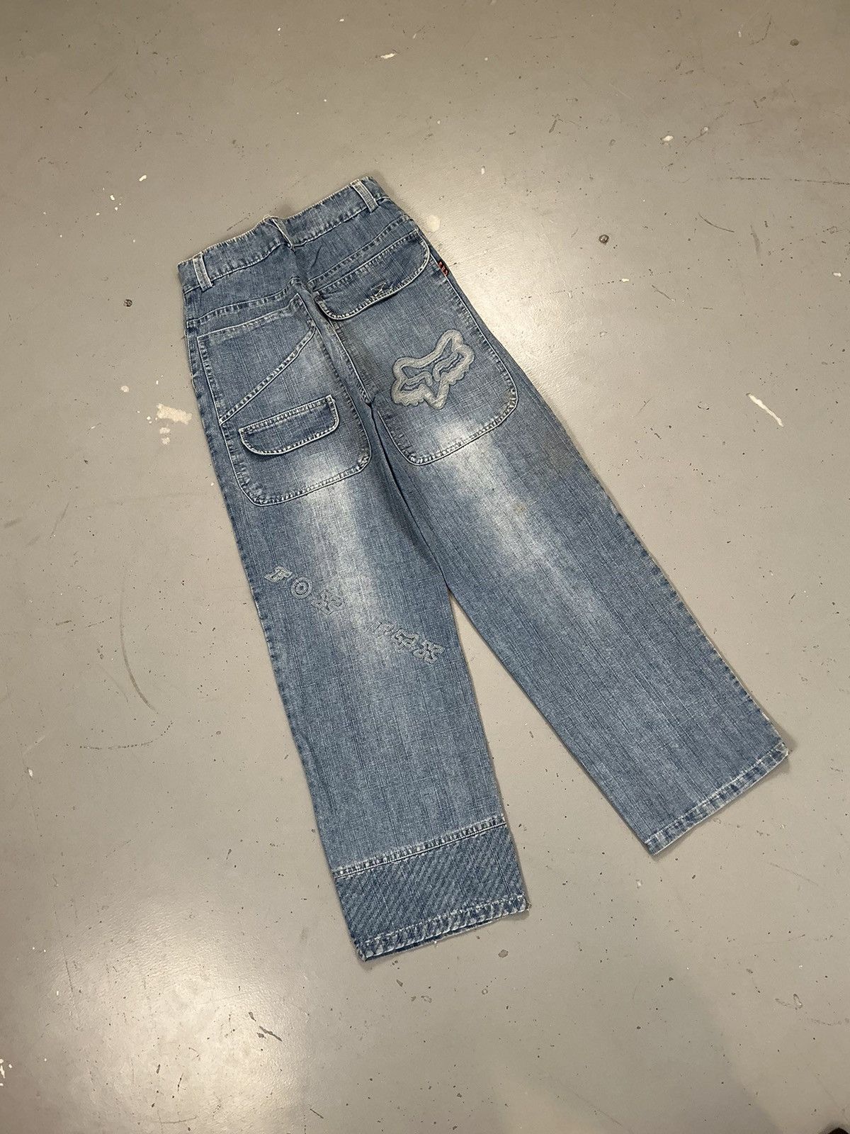 JNCO × Southpole × Vintage Vintage Y2K baggy fit hip hop SpellOut denim Size US 26 / EU 42 - 2 Thumbnail