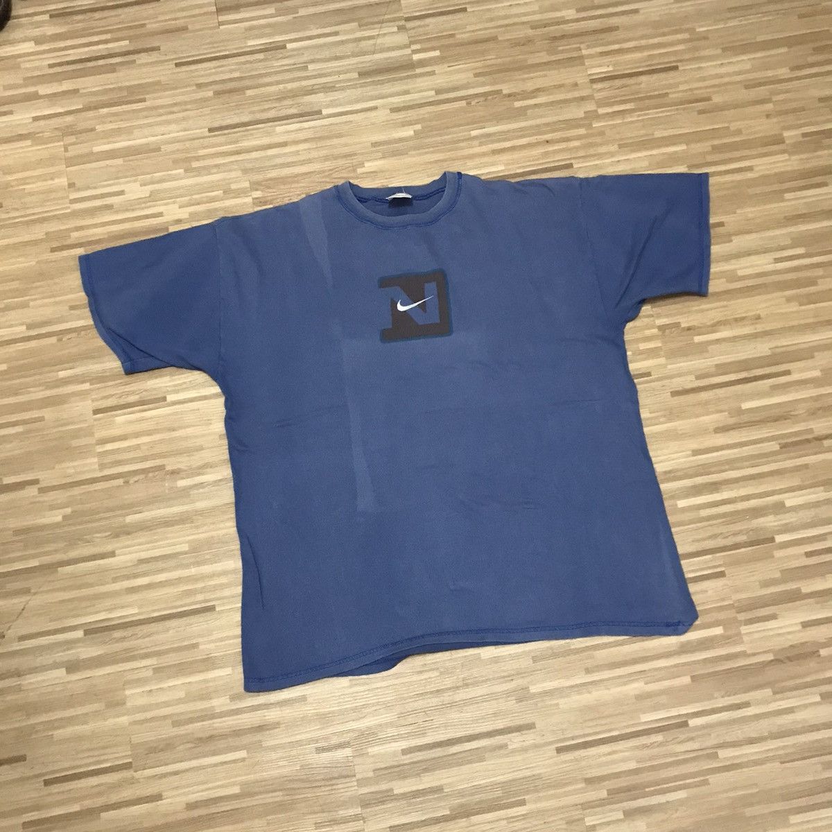 Nike × Vintage NIKE CENTER BOX LOGO SWOOSH GRAPHIC CORDUROY LATE 90s RARE Size US XL / EU 56 / 4 - 1 Thumbnail