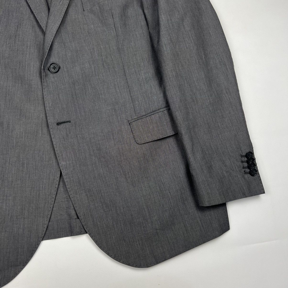 Other Lubiam 1911 pure cotton unlined blazer jacket Size 44R - 2 Thumbnail