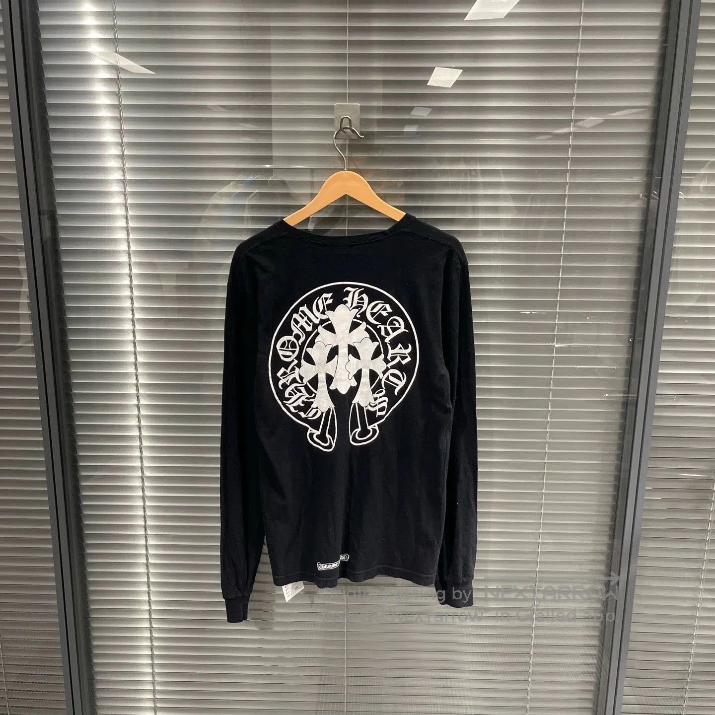 Chrome Hearts Black Long Sleeve Shirt with Chest Pocket. Size US M / EU 48-50 / 2 - 2 Thumbnail